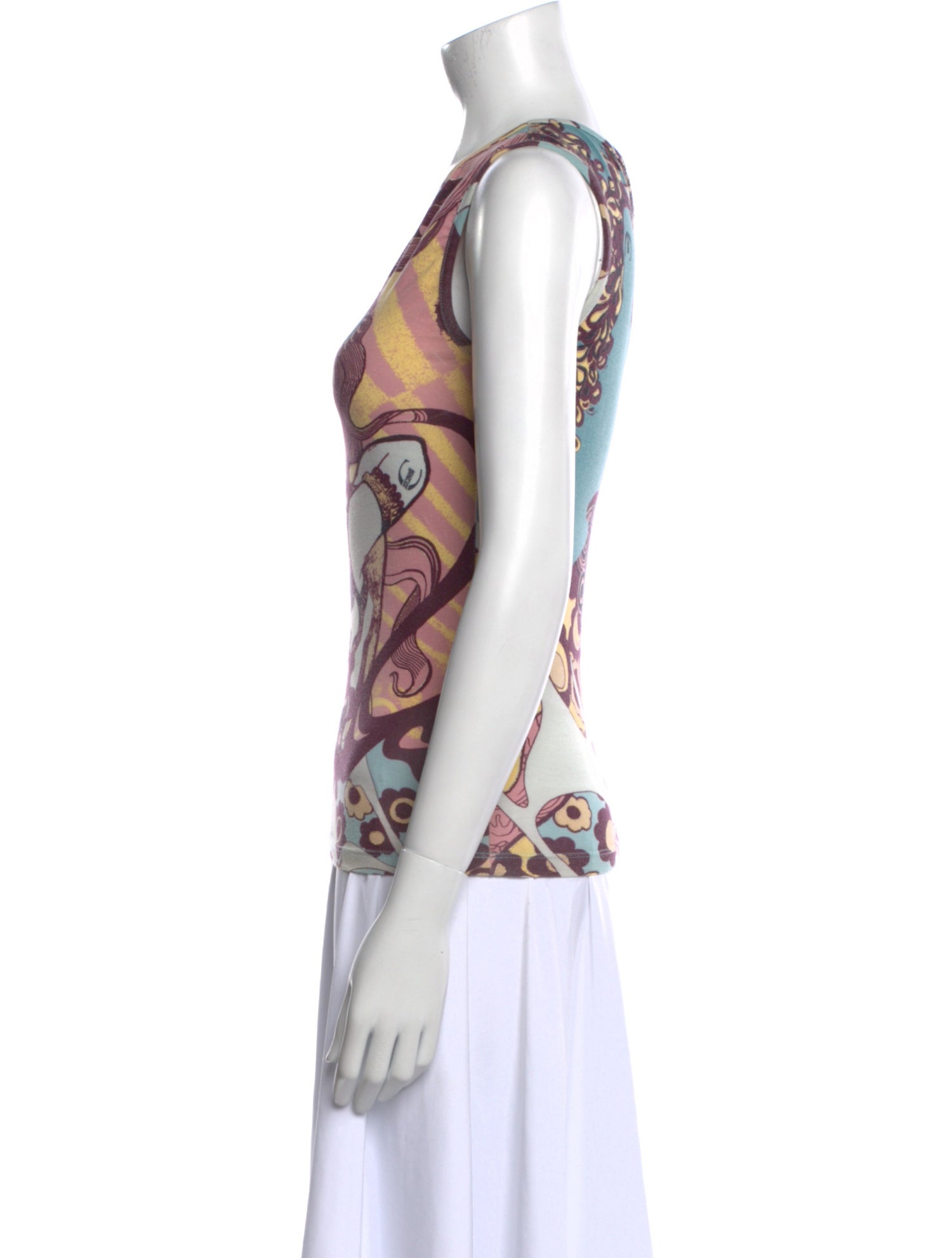 Just Cavalli 2000's Printed Top