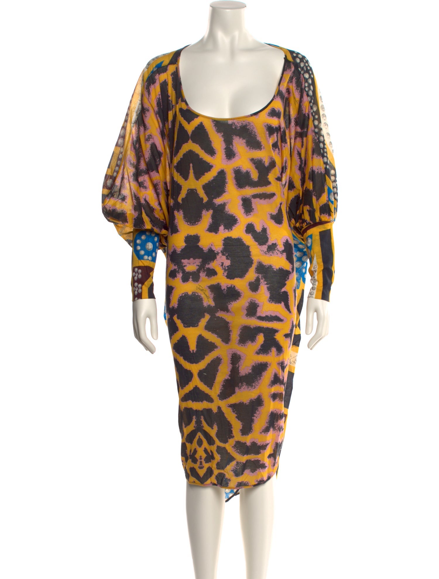 Just Cavalli Vintage Midi Length Dress