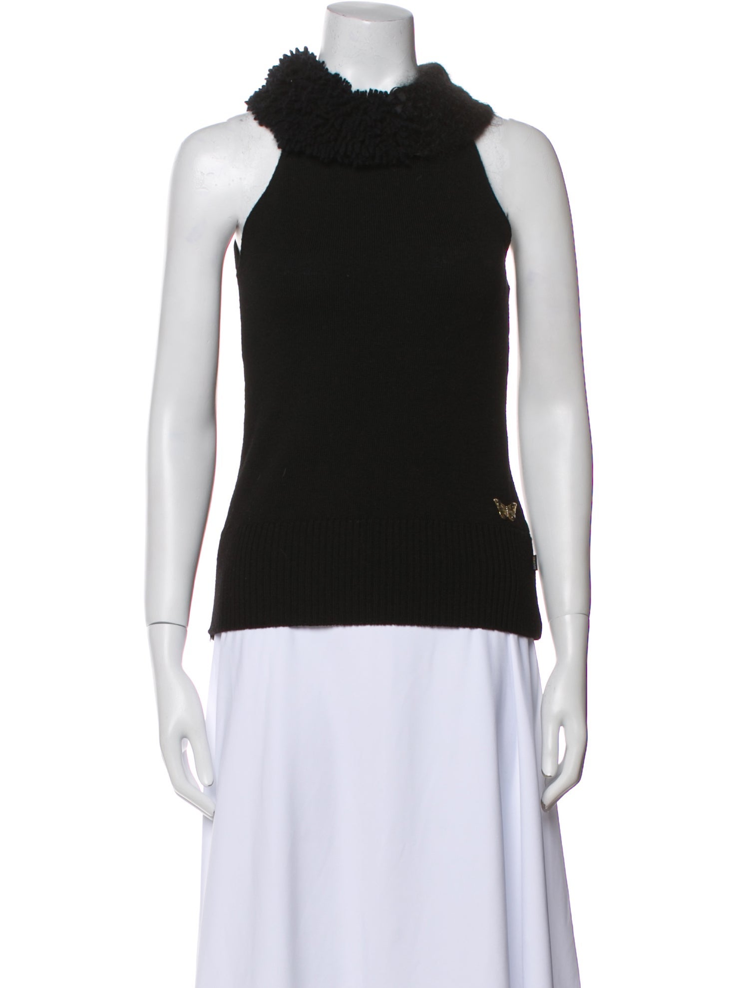 Just Cavalli Wool Turtleneck Top