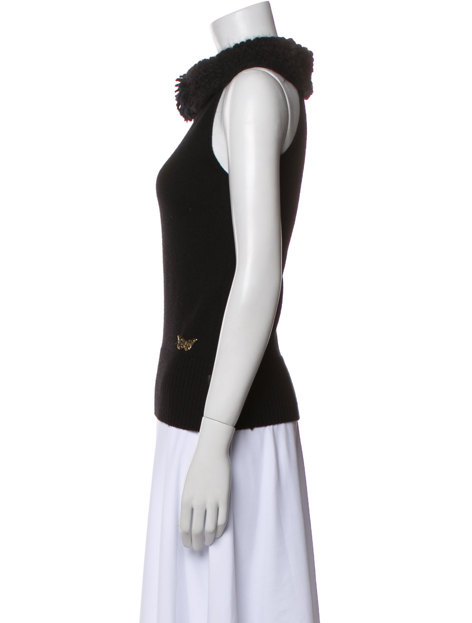 Just Cavalli Wool Turtleneck Top