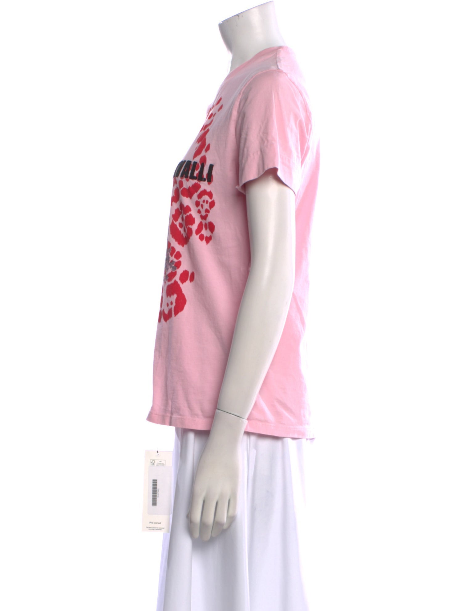 Just Cavalli Graphic Print Crew Neck T-Shirt