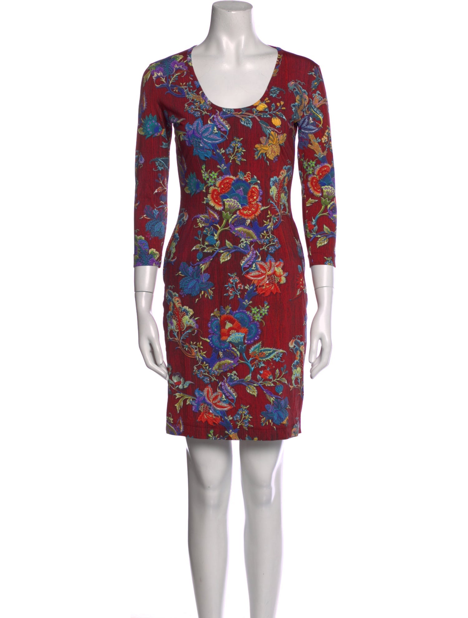 Just Cavalli Floral Print Mini Dress w/ Tags