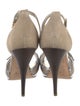 Just Cavalli Canvas D'Orsay Pumps