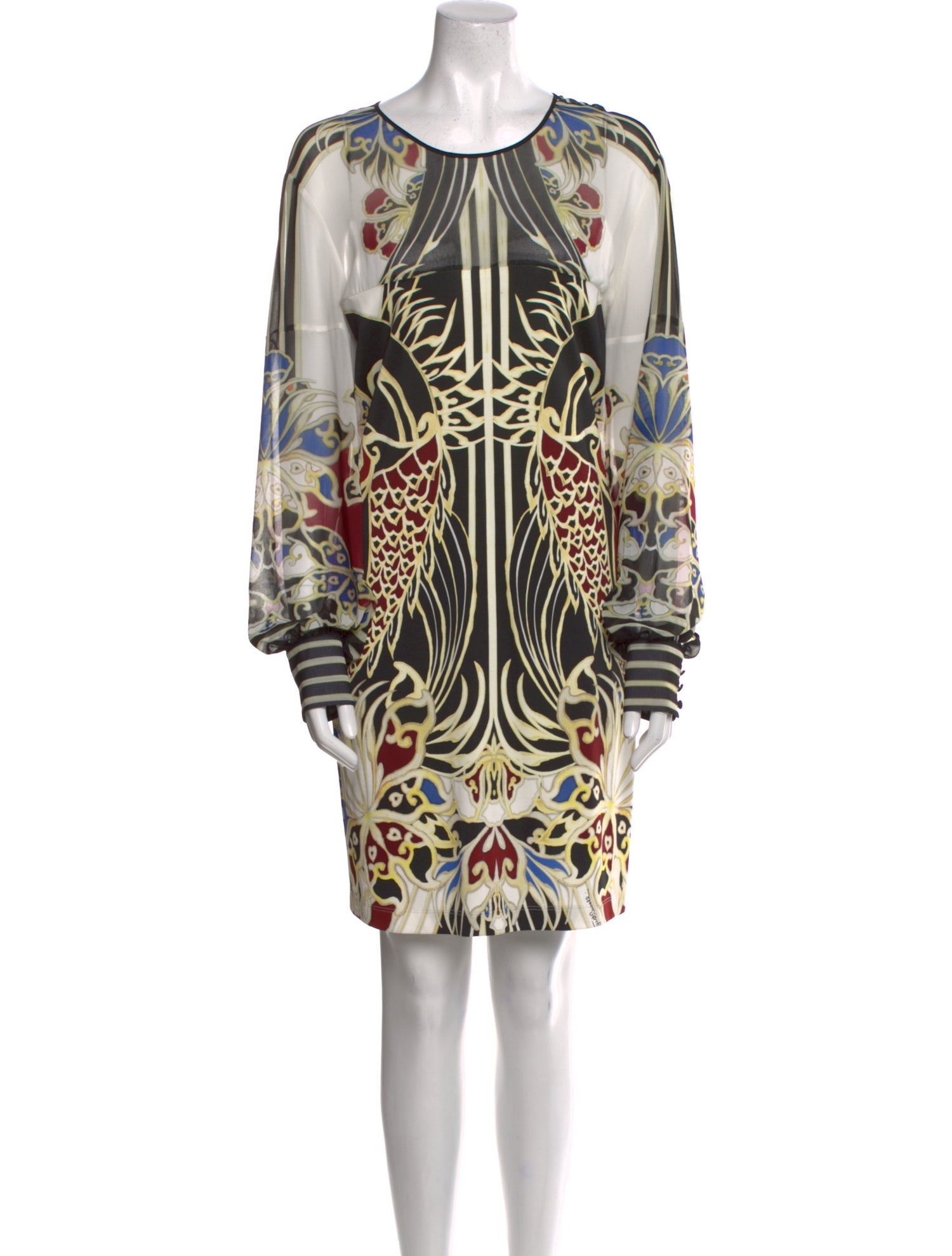 Just Cavalli Printed Mini Dress