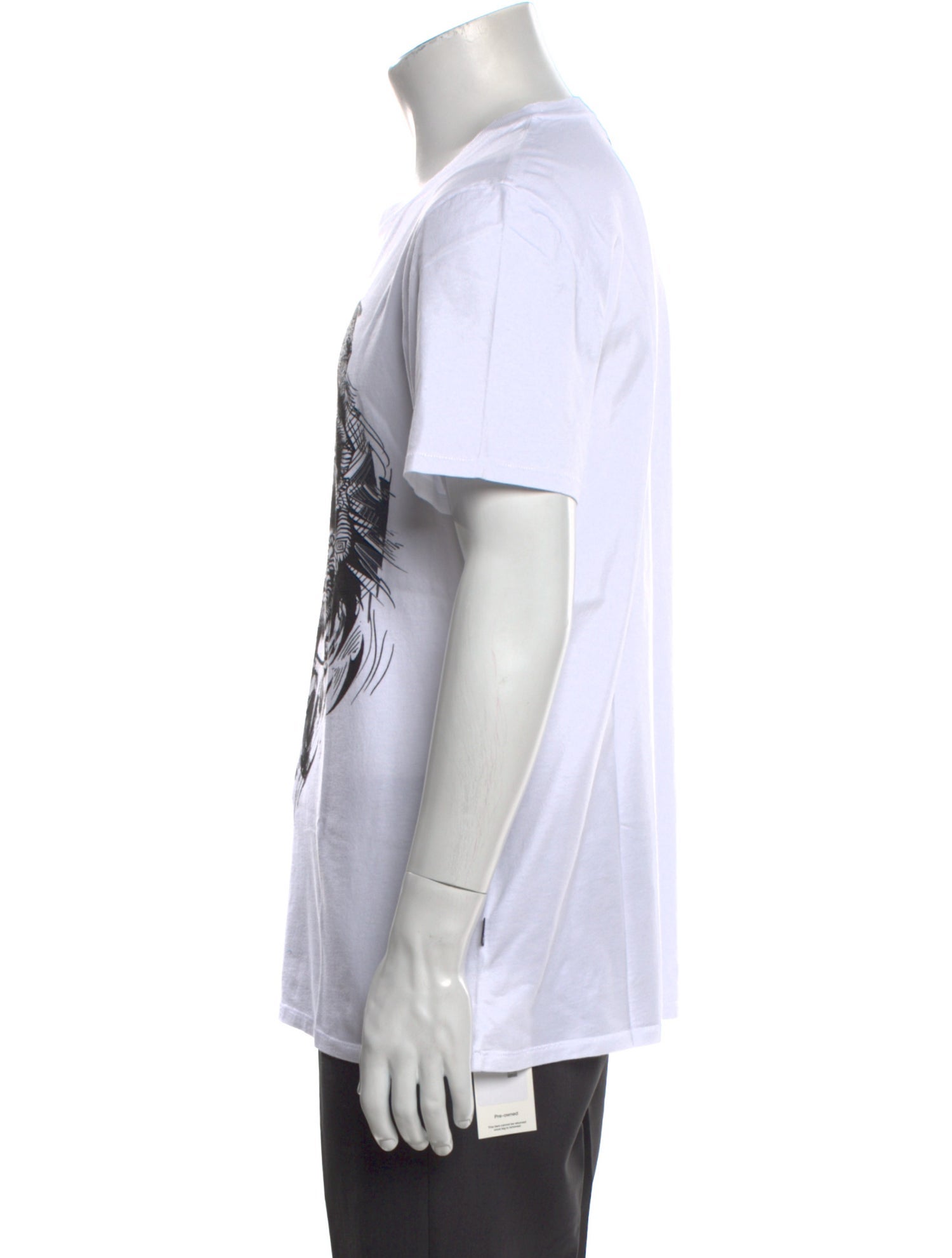 Just Cavalli Graphic Print Crew Neck T-Shirt