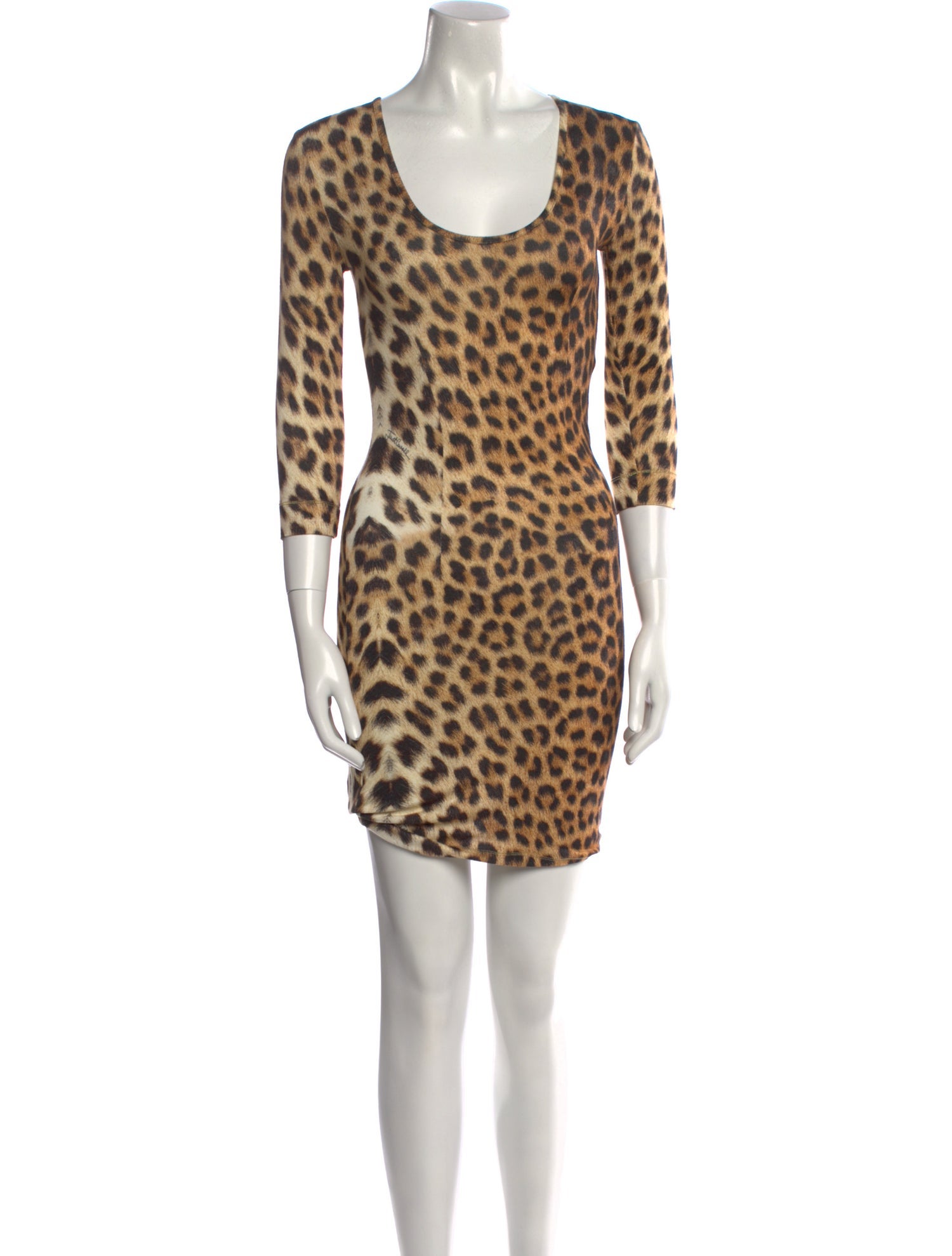 Just Cavalli Animal Print Mini Dress