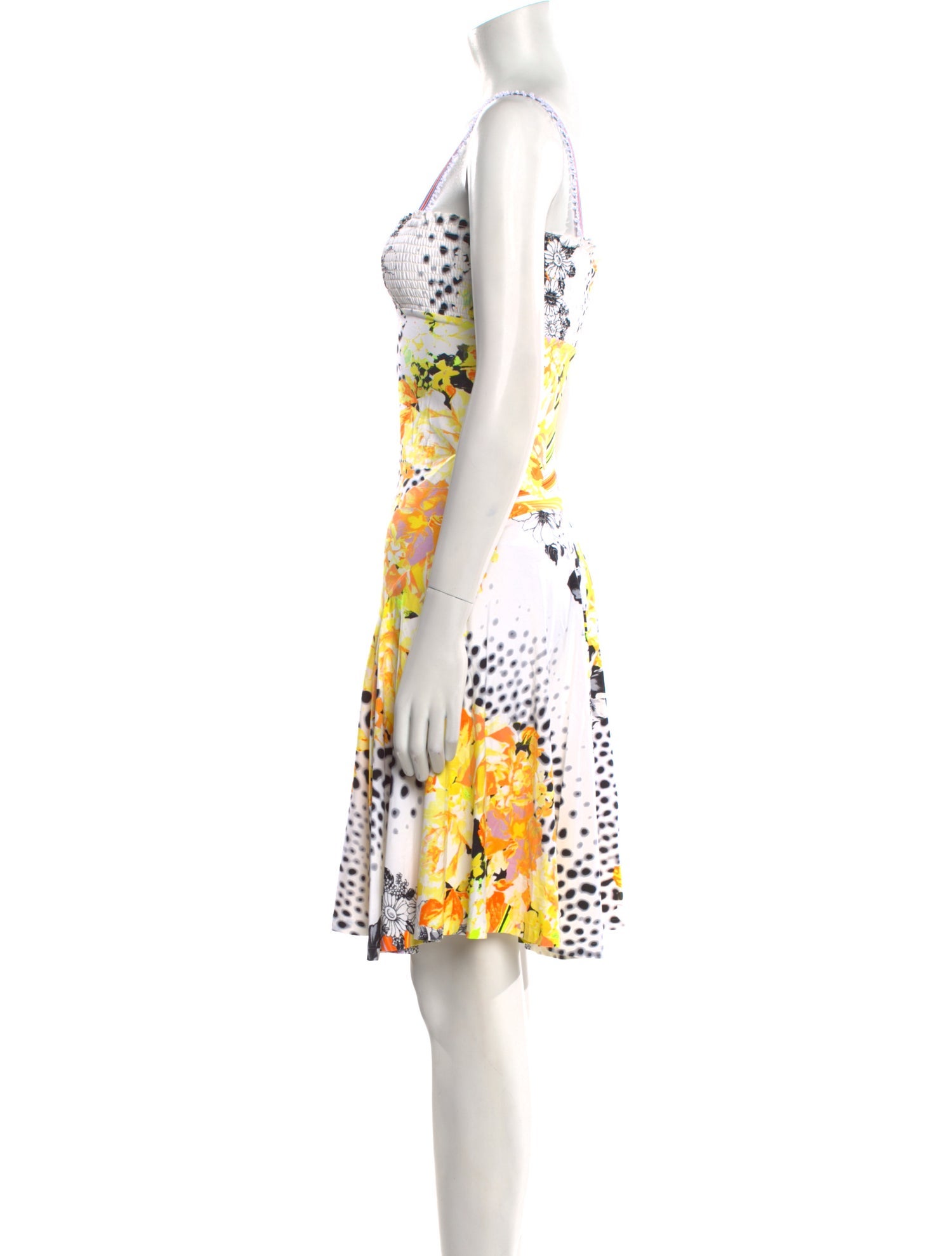 Just Cavalli Printed Knee-Length Dress