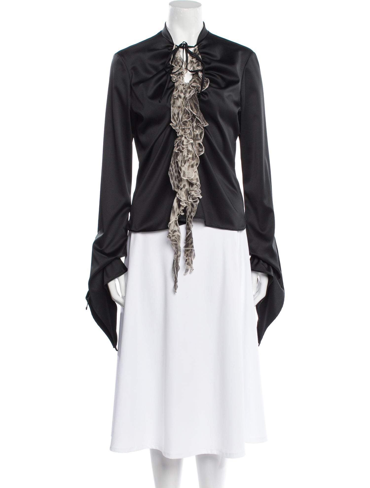 Just Cavalli Vintage V-Neck Blouse