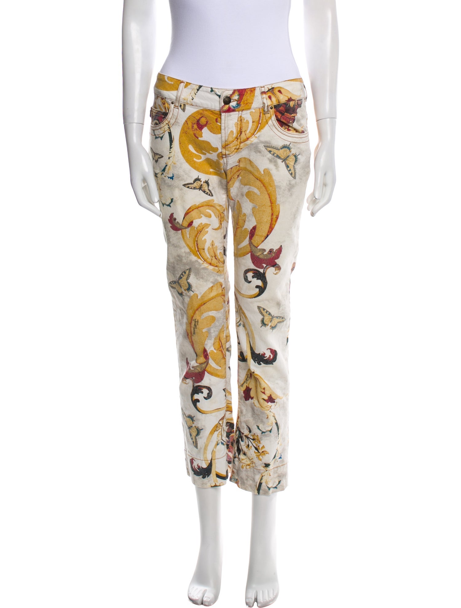 Just Cavalli Vintage Straight Leg Jeans