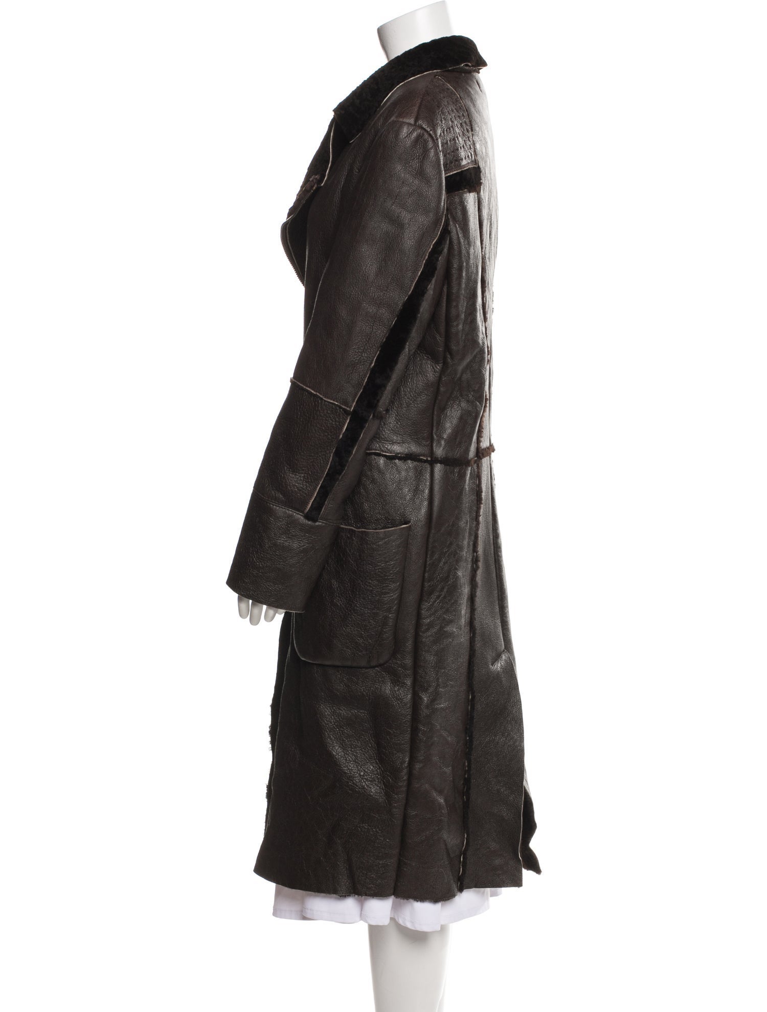 Just Cavalli Vintage 2000's Faux Fur Coat