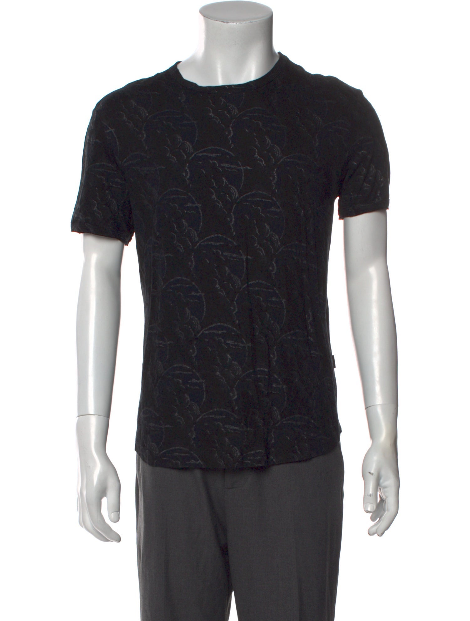 Just Cavalli Printed Crew Neck T-Shirt