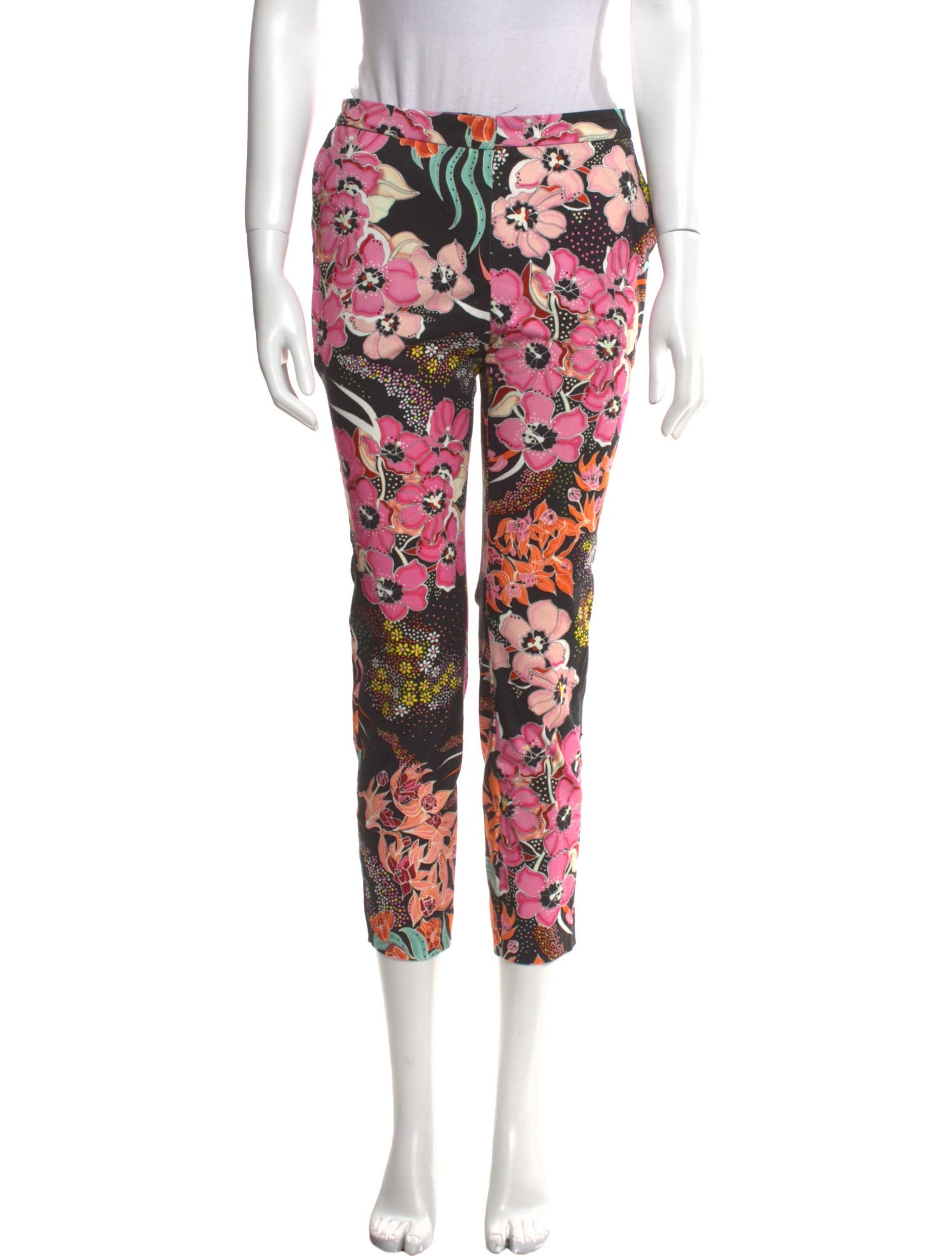 Just Cavalli Printed Skinny Leg Pants