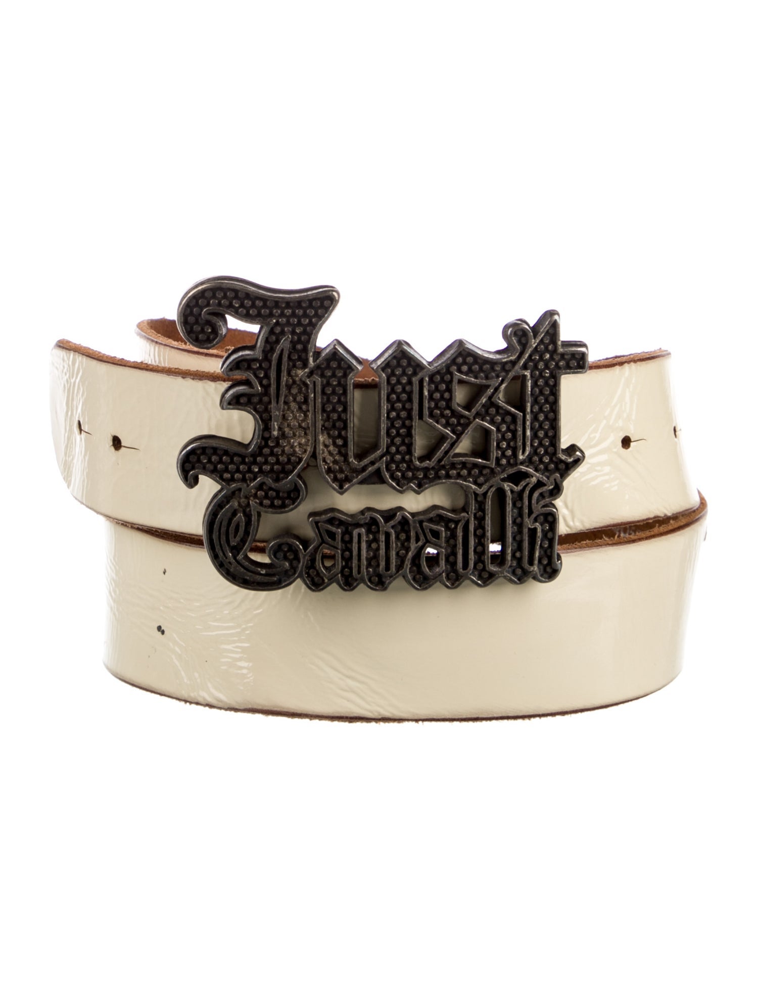 Just Cavalli Patent Leather Belt