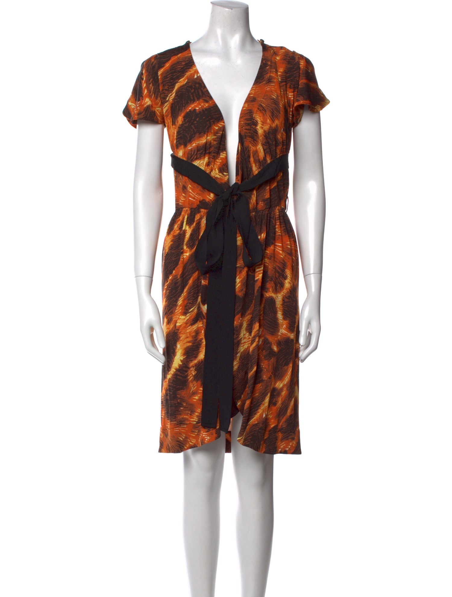 Just Cavalli Printed Mini Dress