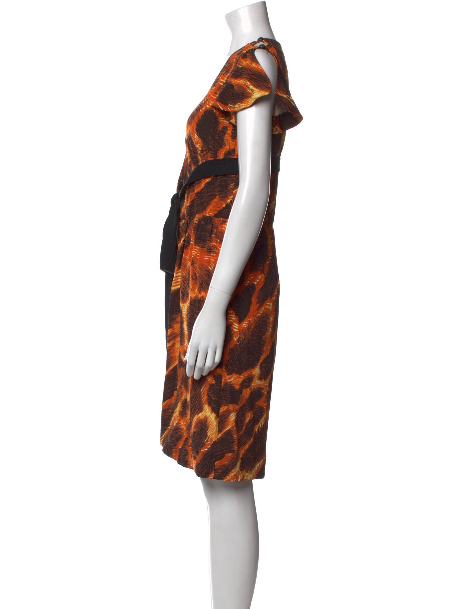 Just Cavalli Printed Mini Dress