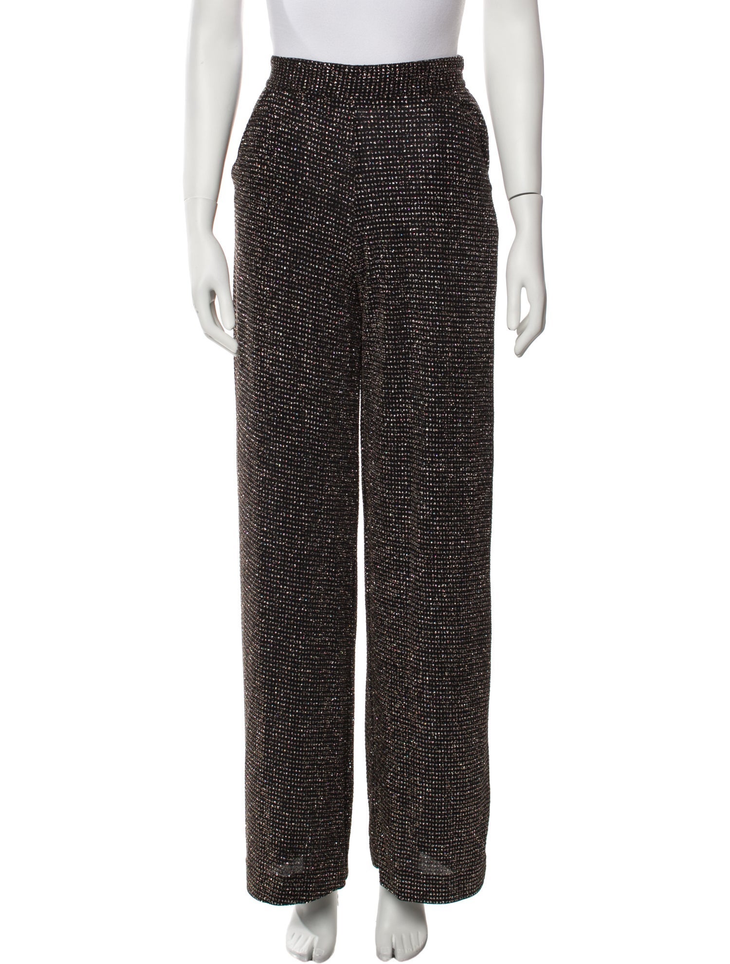 Just Cavalli Printed Wide Leg Pants