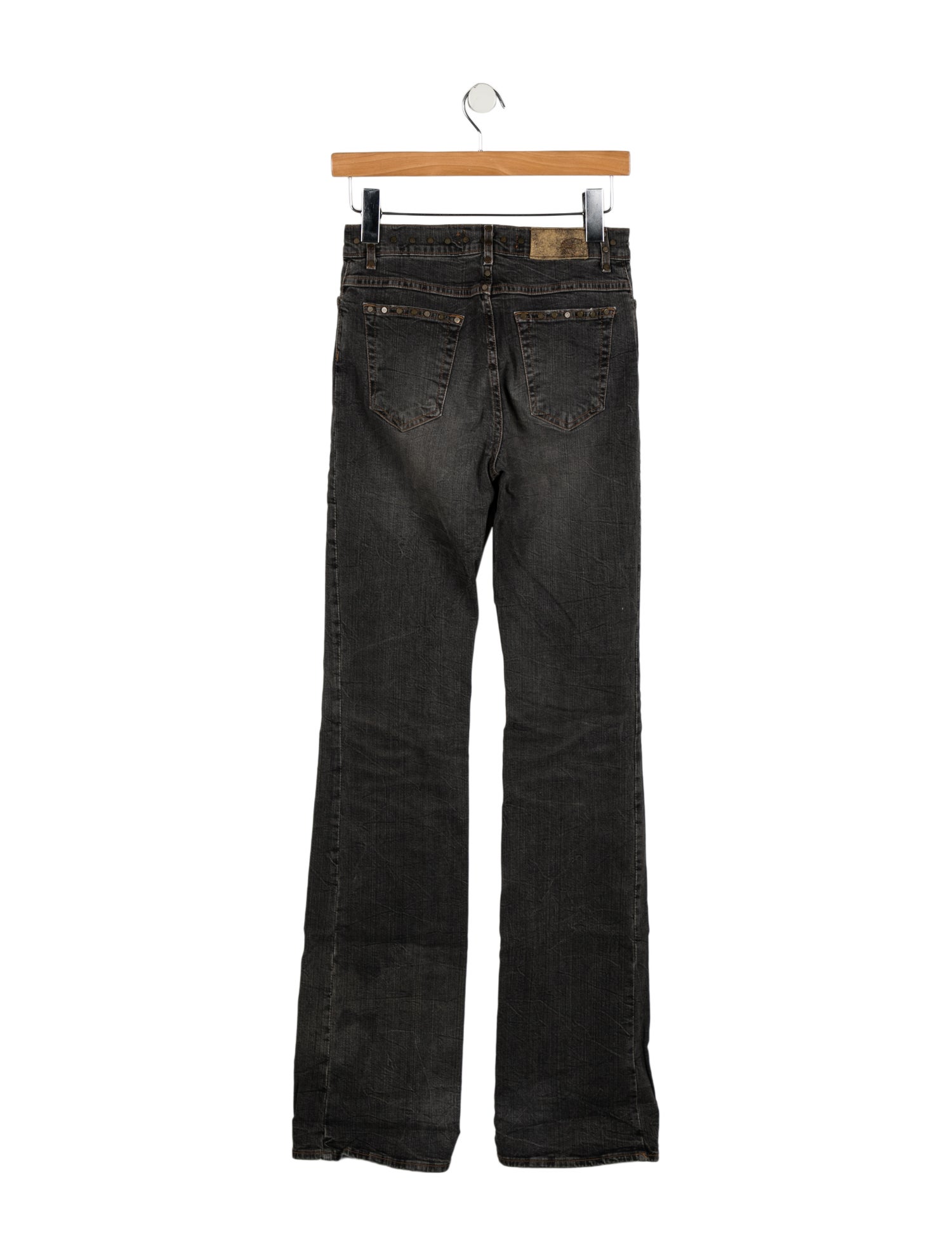 Just Cavalli Mid-Rise Wide Leg Jeans