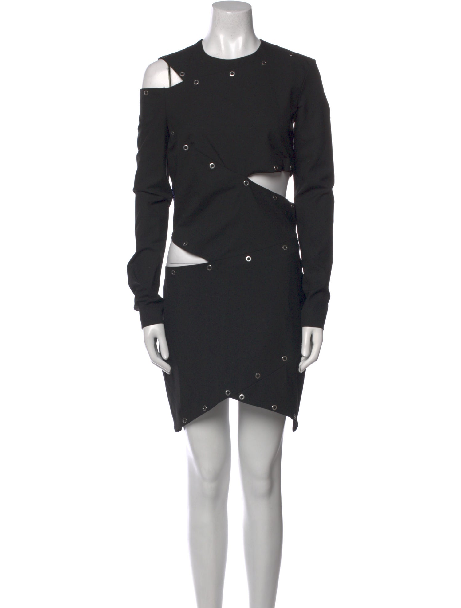 Just Cavalli Crew Neck Knee-Length Dress