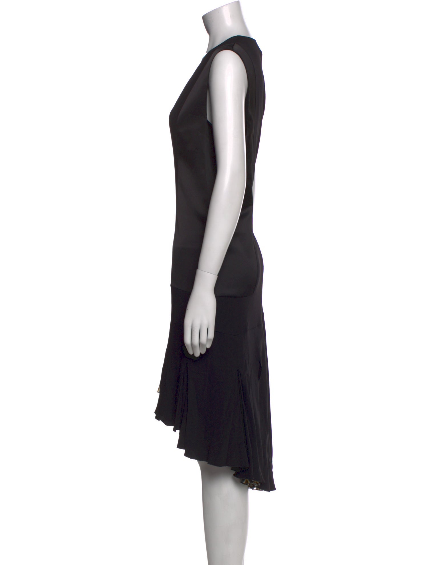 Just Cavalli V-Neck Midi Length Dress