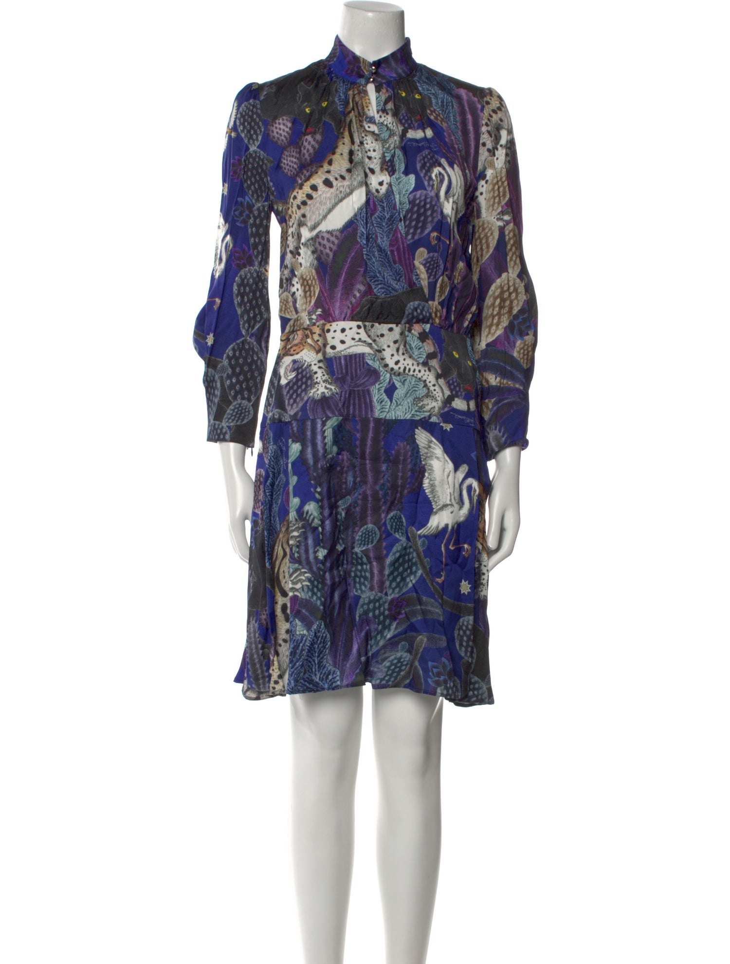 Just Cavalli Printed Mini Dress