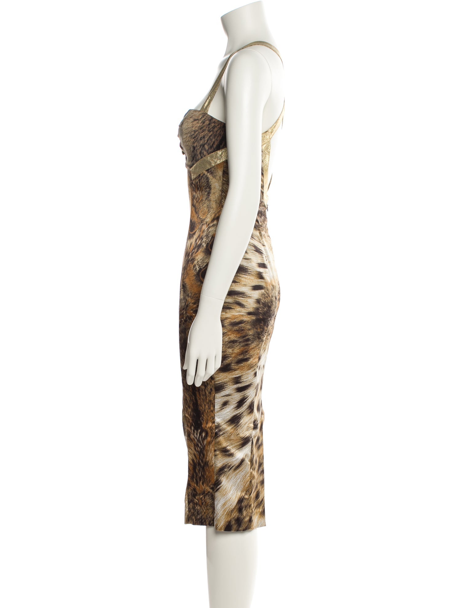 Just Cavalli Vintage Midi Length Dress w/ Tags