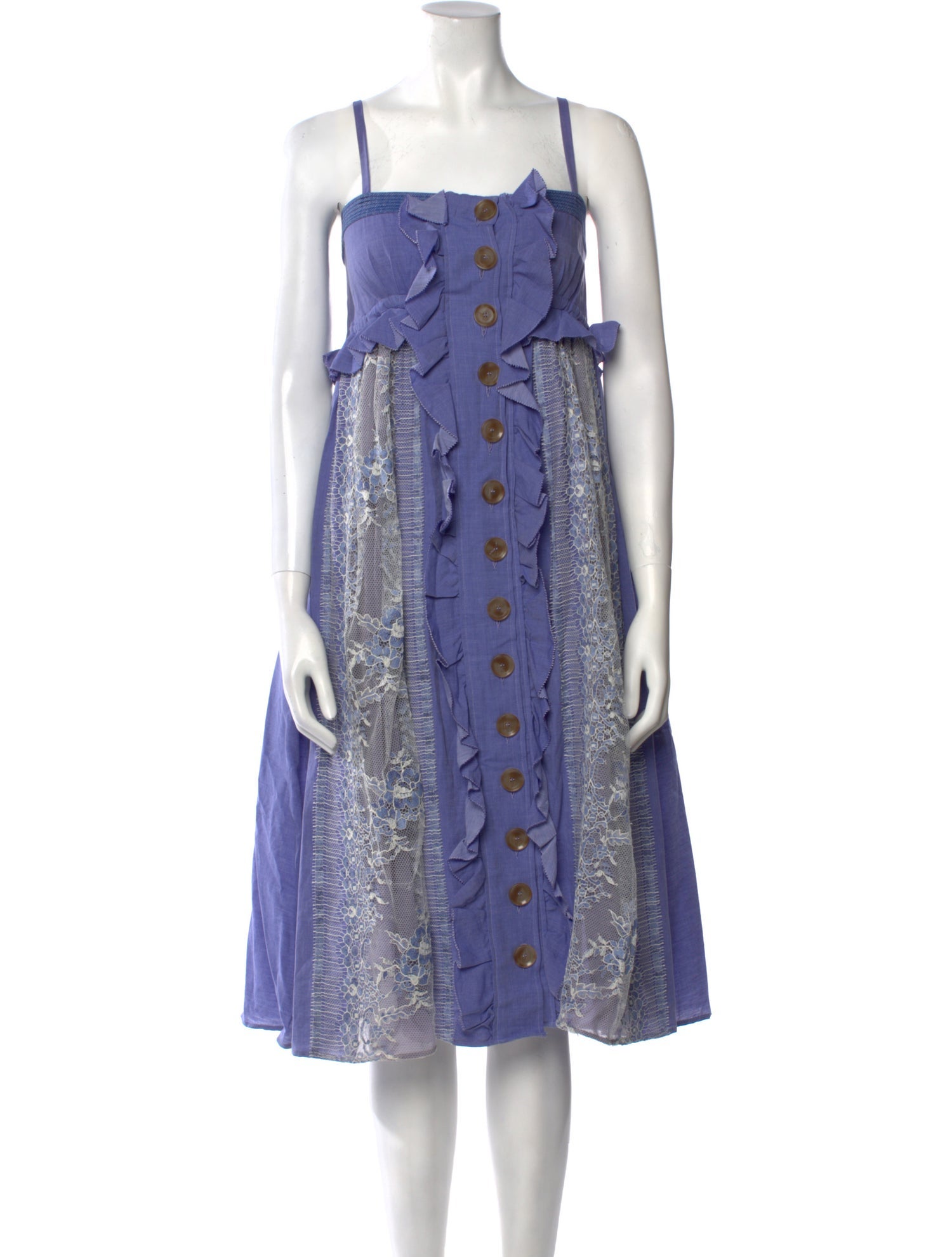 Just Cavalli Printed Midi Length Dress