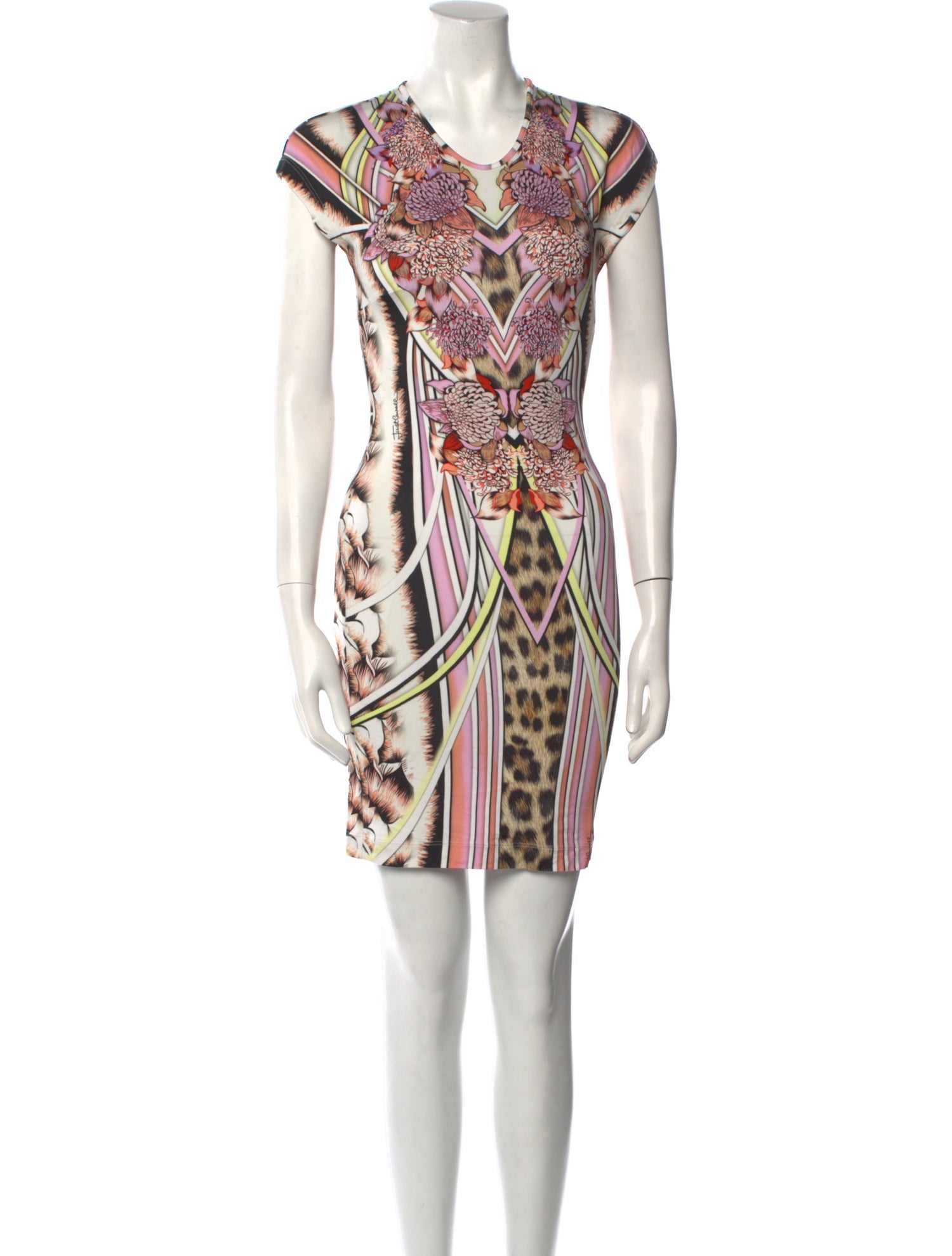 Just Cavalli Printed Mini Dress