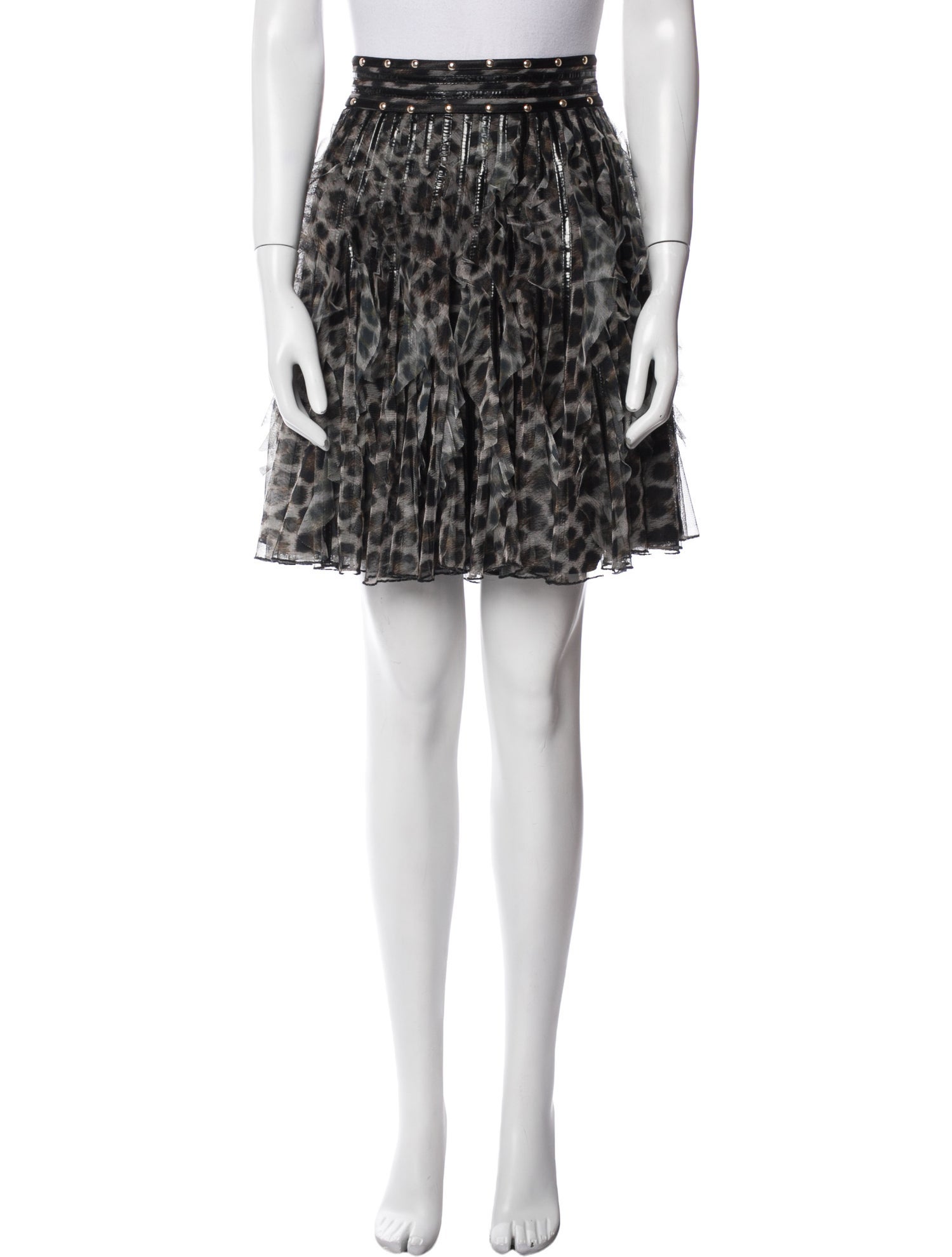 Just Cavalli Printed Knee-Length Skirt