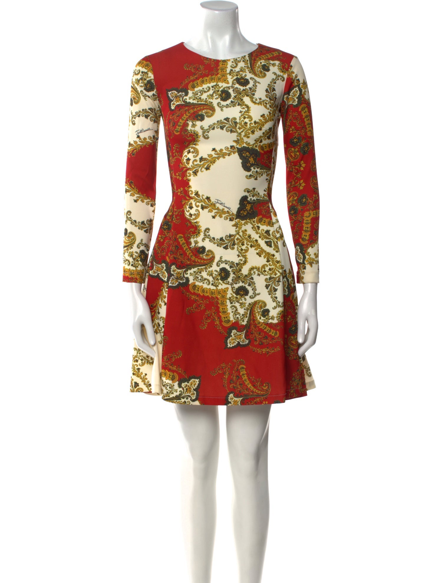 Just Cavalli Printed Mini Dress