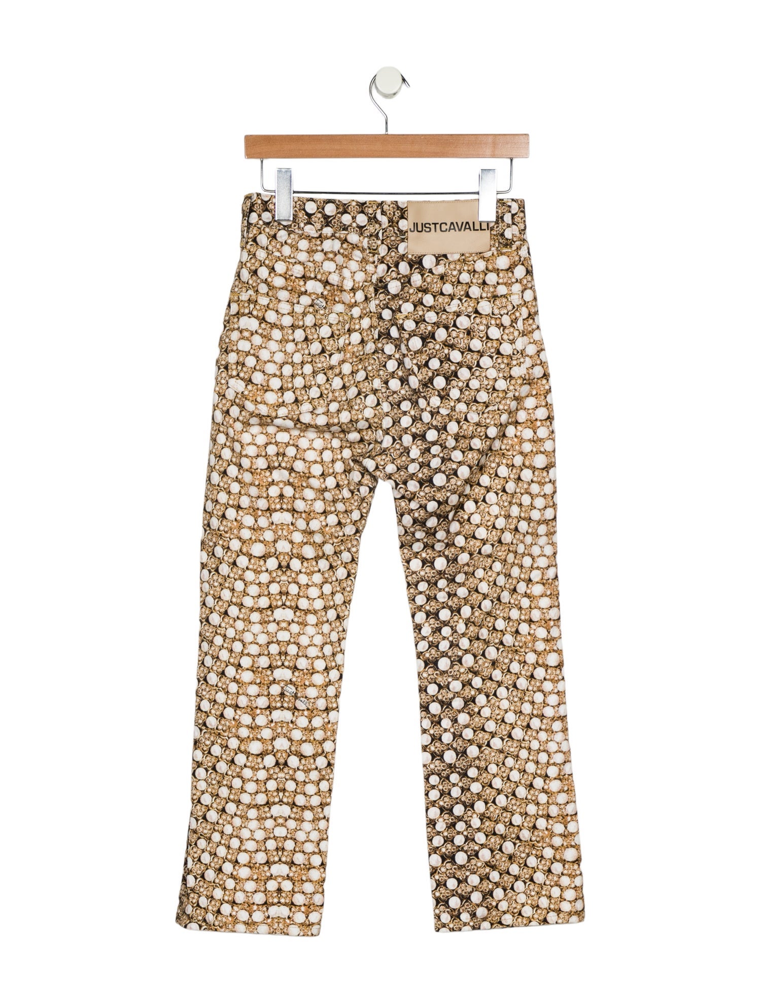 Just Cavalli High-Rise Wide Leg Jeans