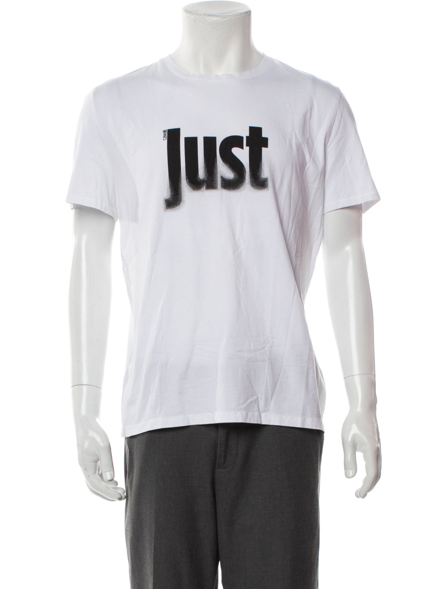 Just Cavalli Graphic Print Crew Neck T-Shirt