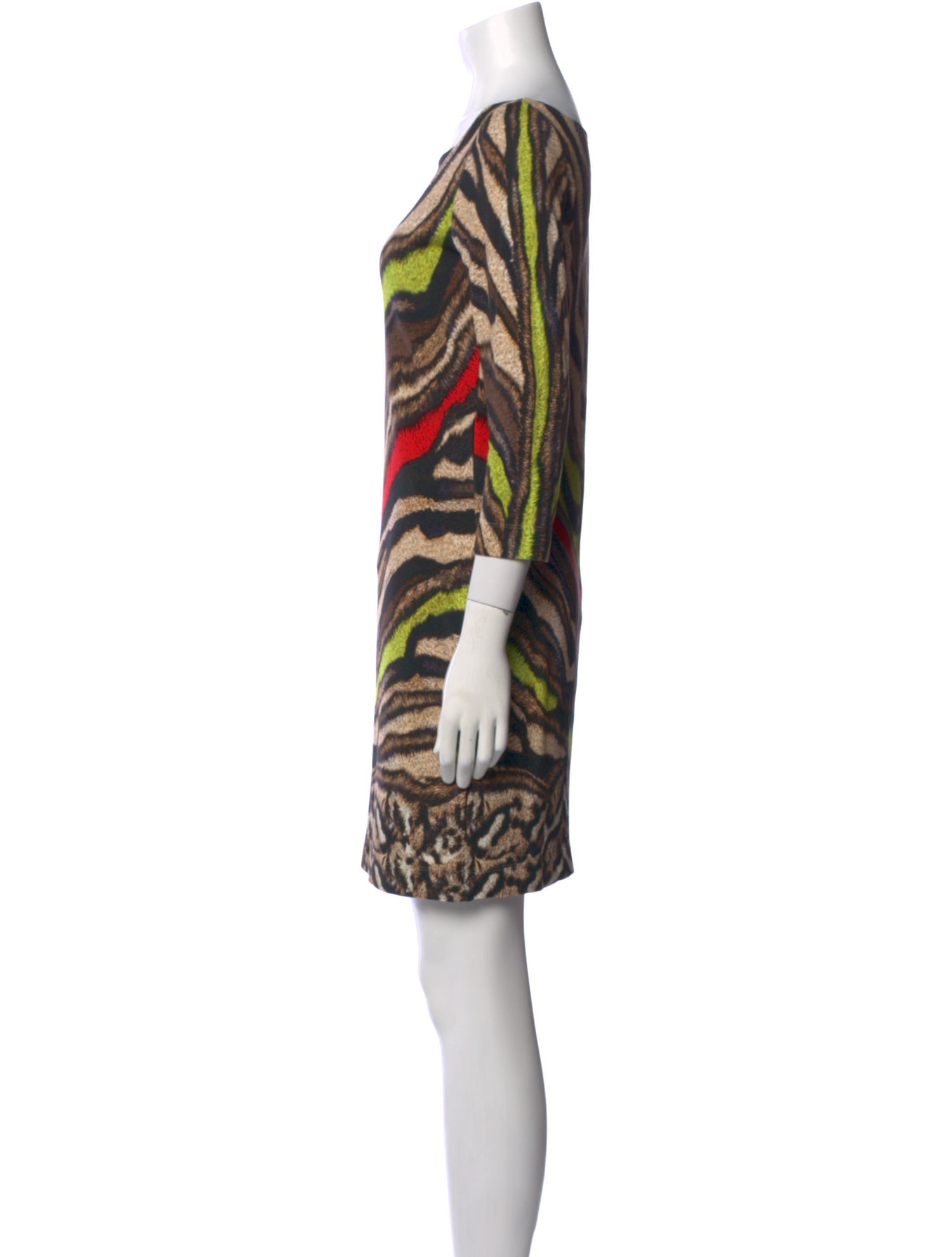 Just Cavalli Animal Print Mini Dress