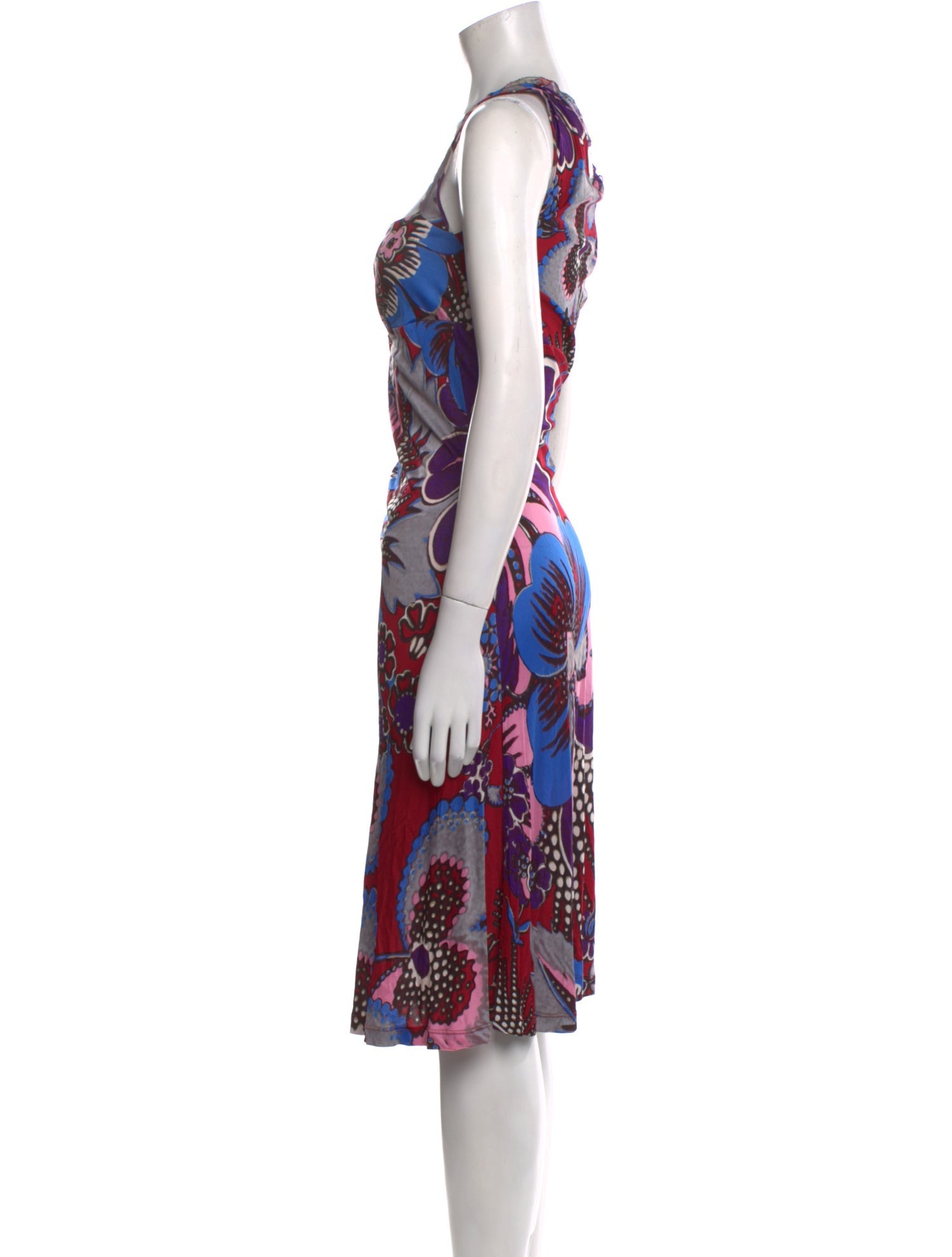 Just Cavalli Printed Midi Length Dress