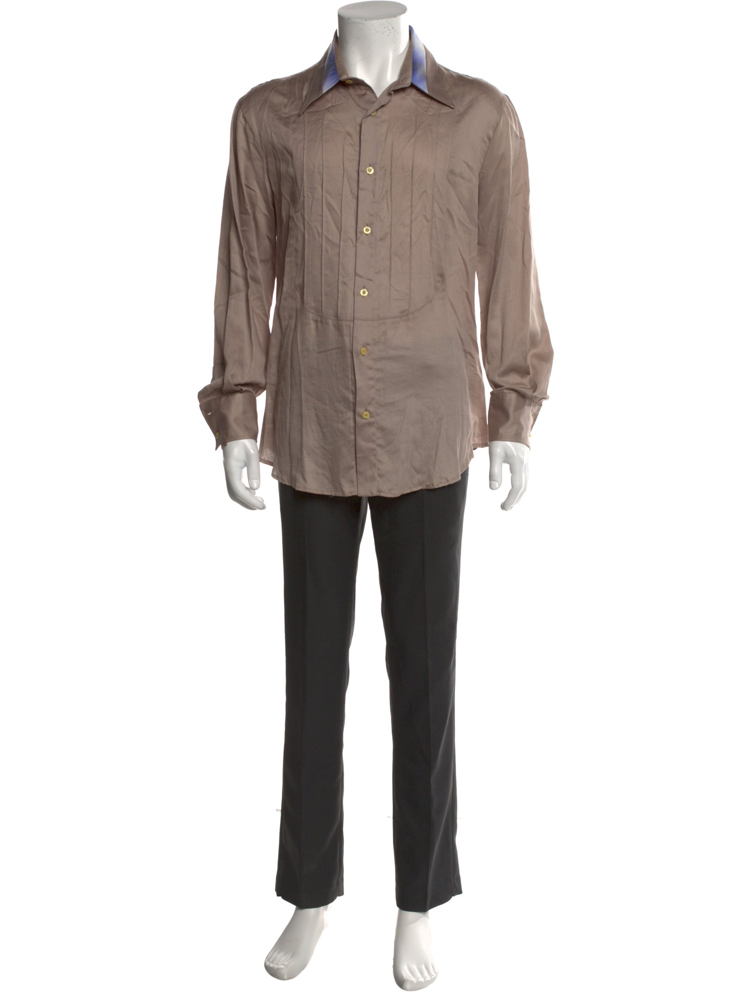 Just Cavalli Striped Long Sleeve Dress Shirt