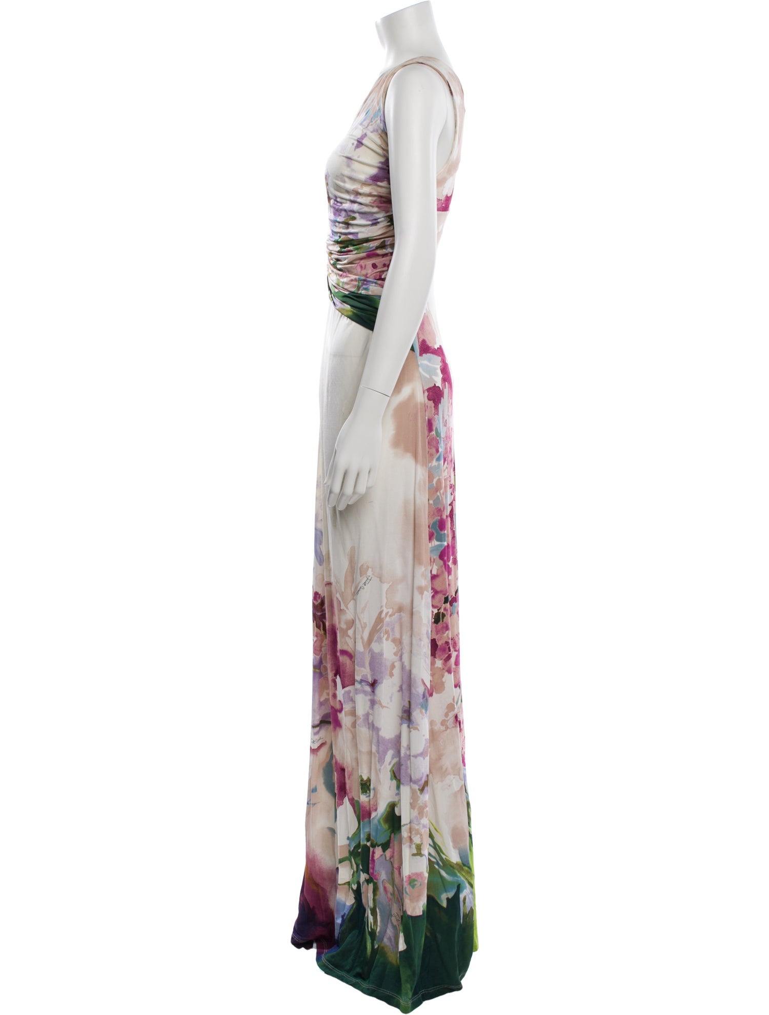Just Cavalli Printed Long Dress