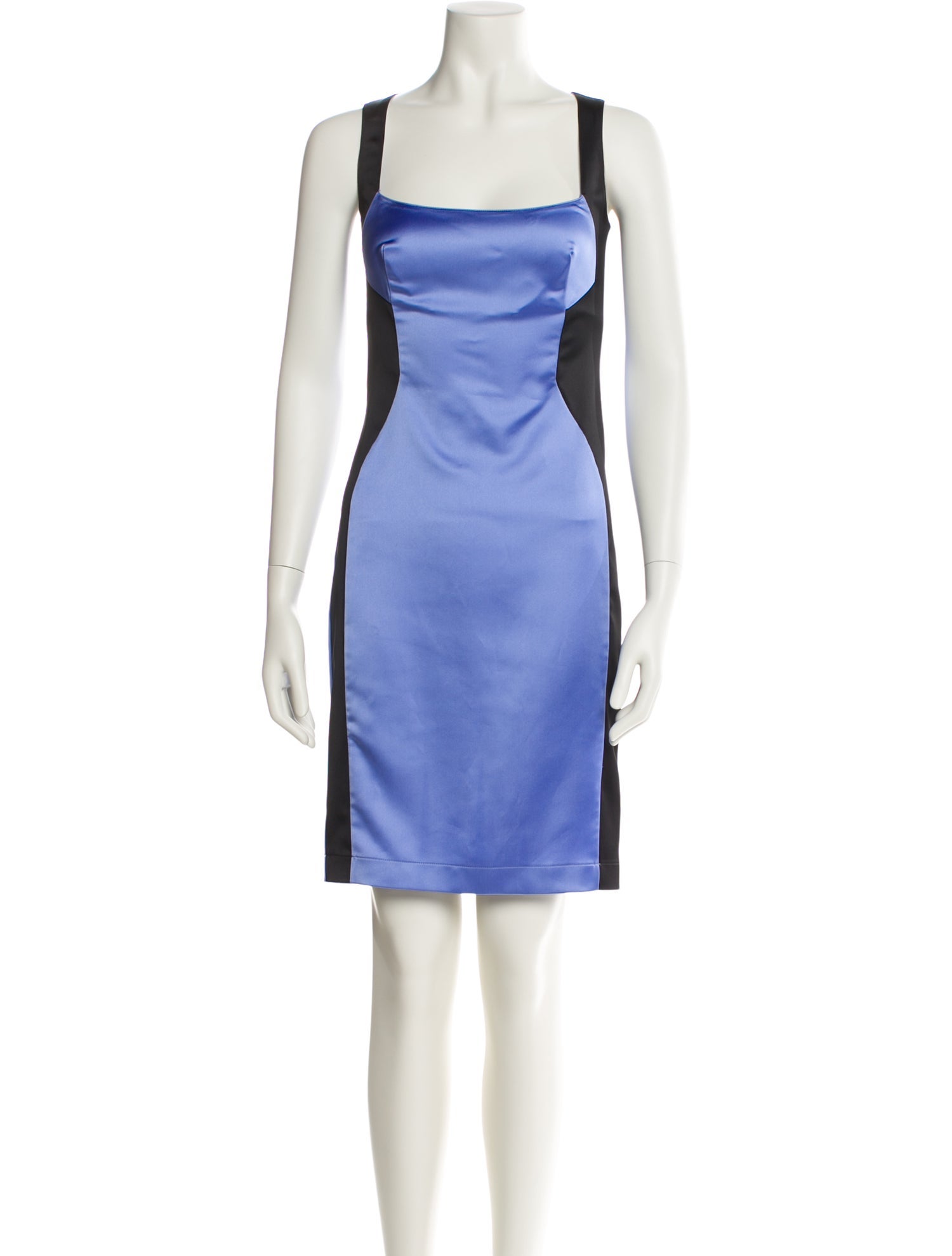 Just Cavalli Square Neckline Mini Dress