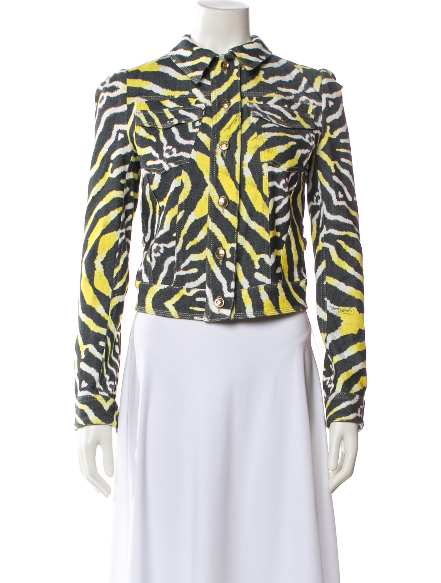 Just Cavalli Animal Print Evening Jacket