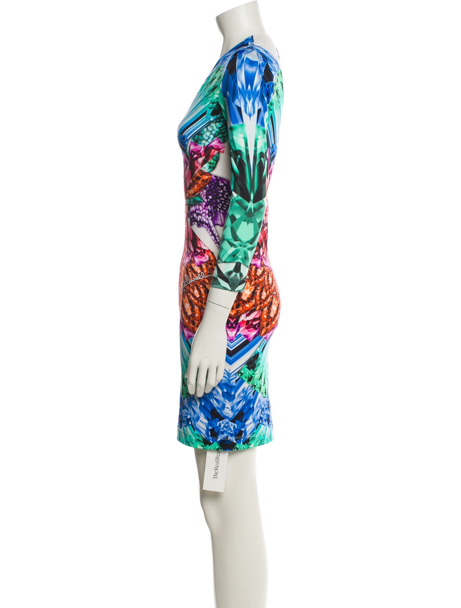 Just Cavalli Printed Mini Dress