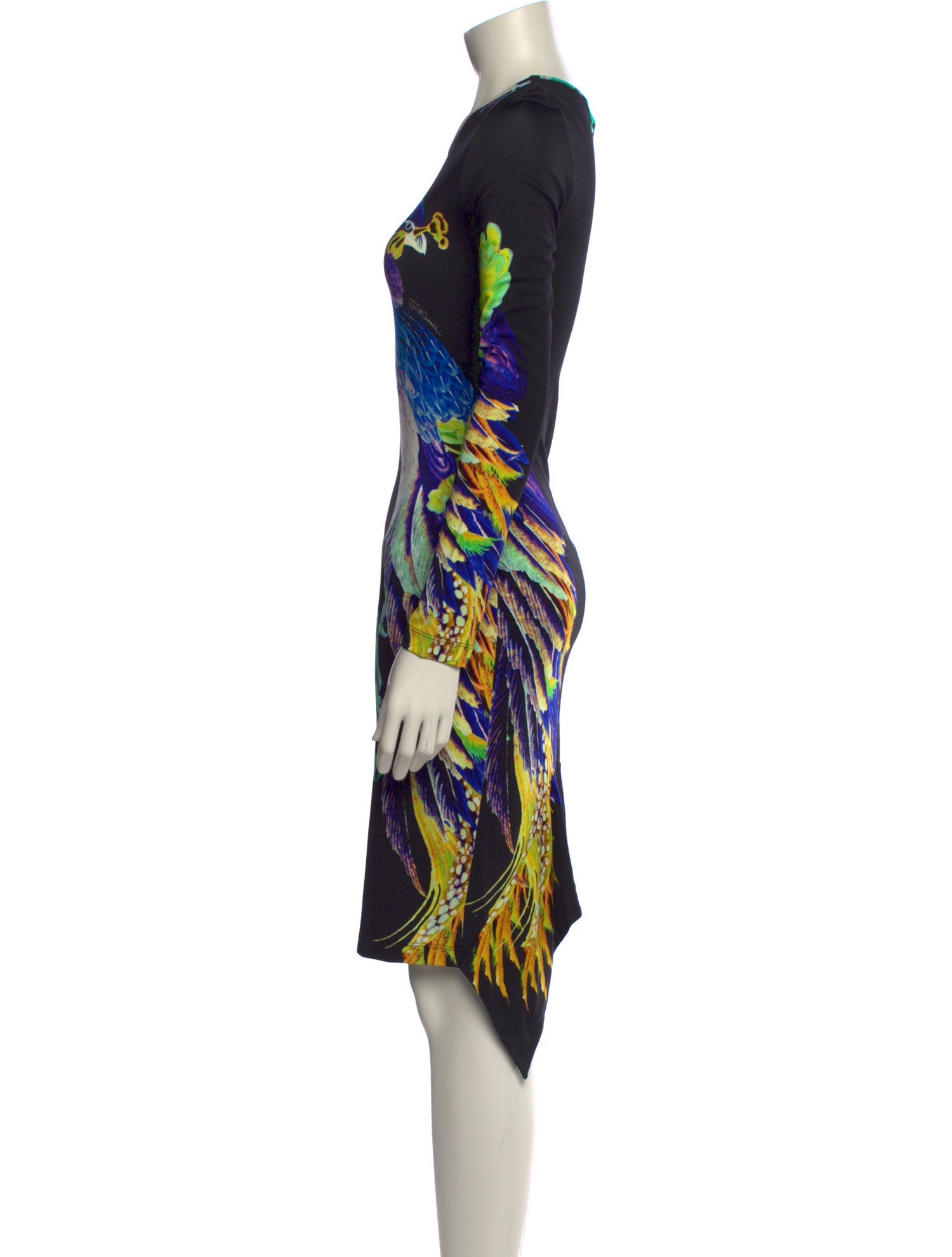Just Cavalli Printed Knee-Length Dress