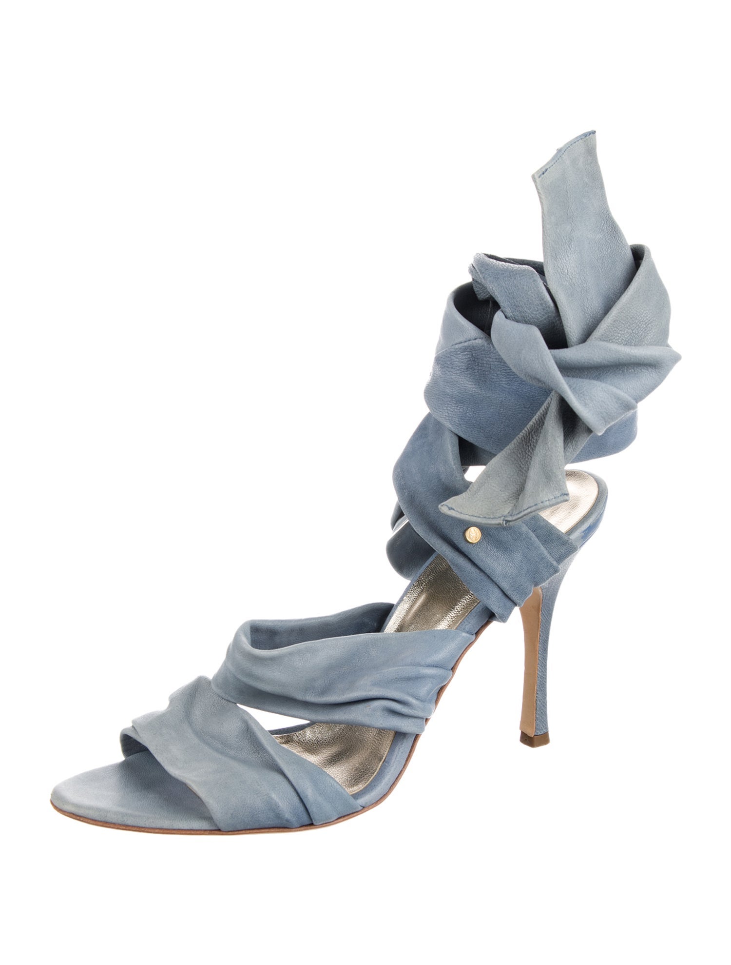 Just Cavalli Suede Gladiator Sandals