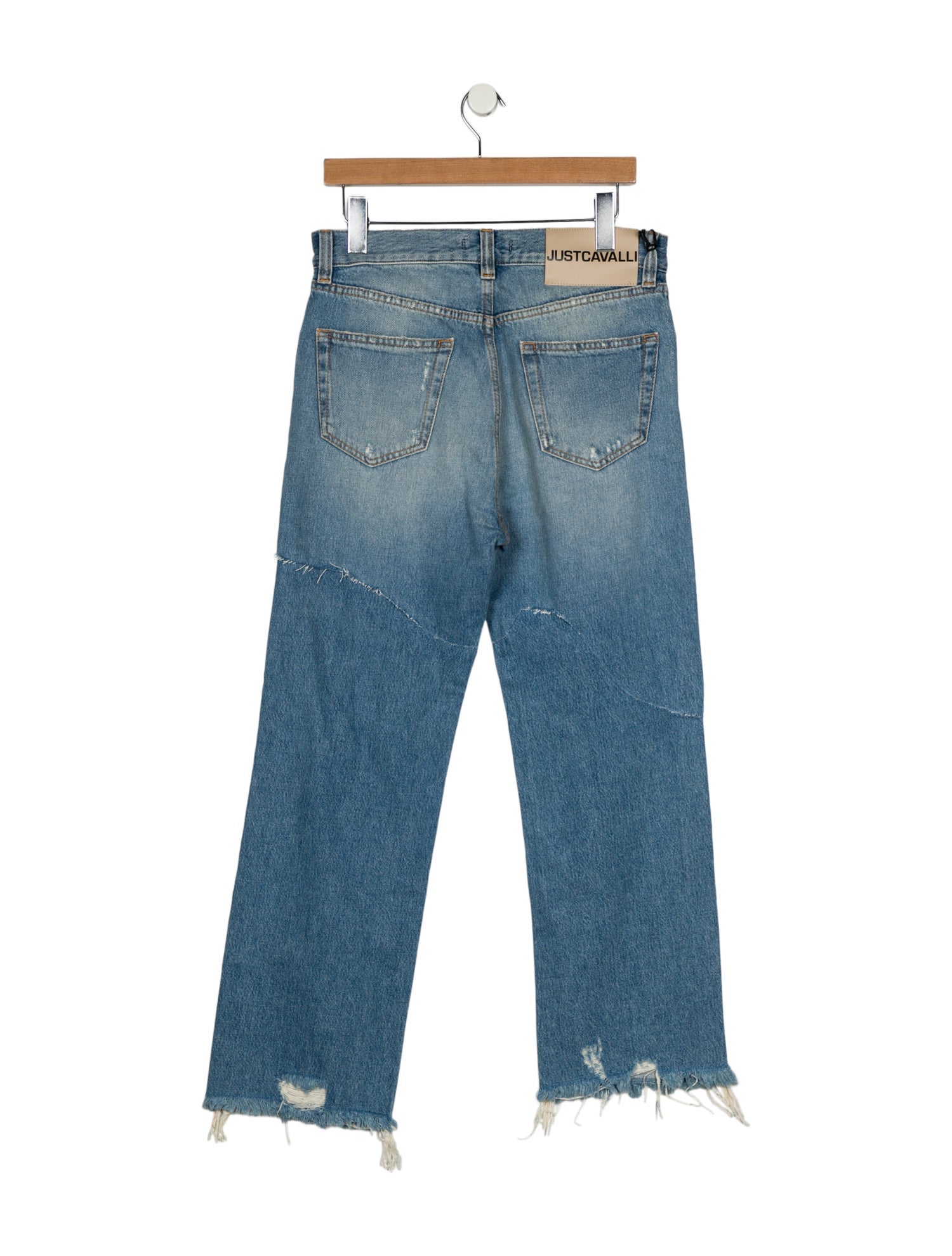 Just Cavalli High-Rise Wide Leg Jeans