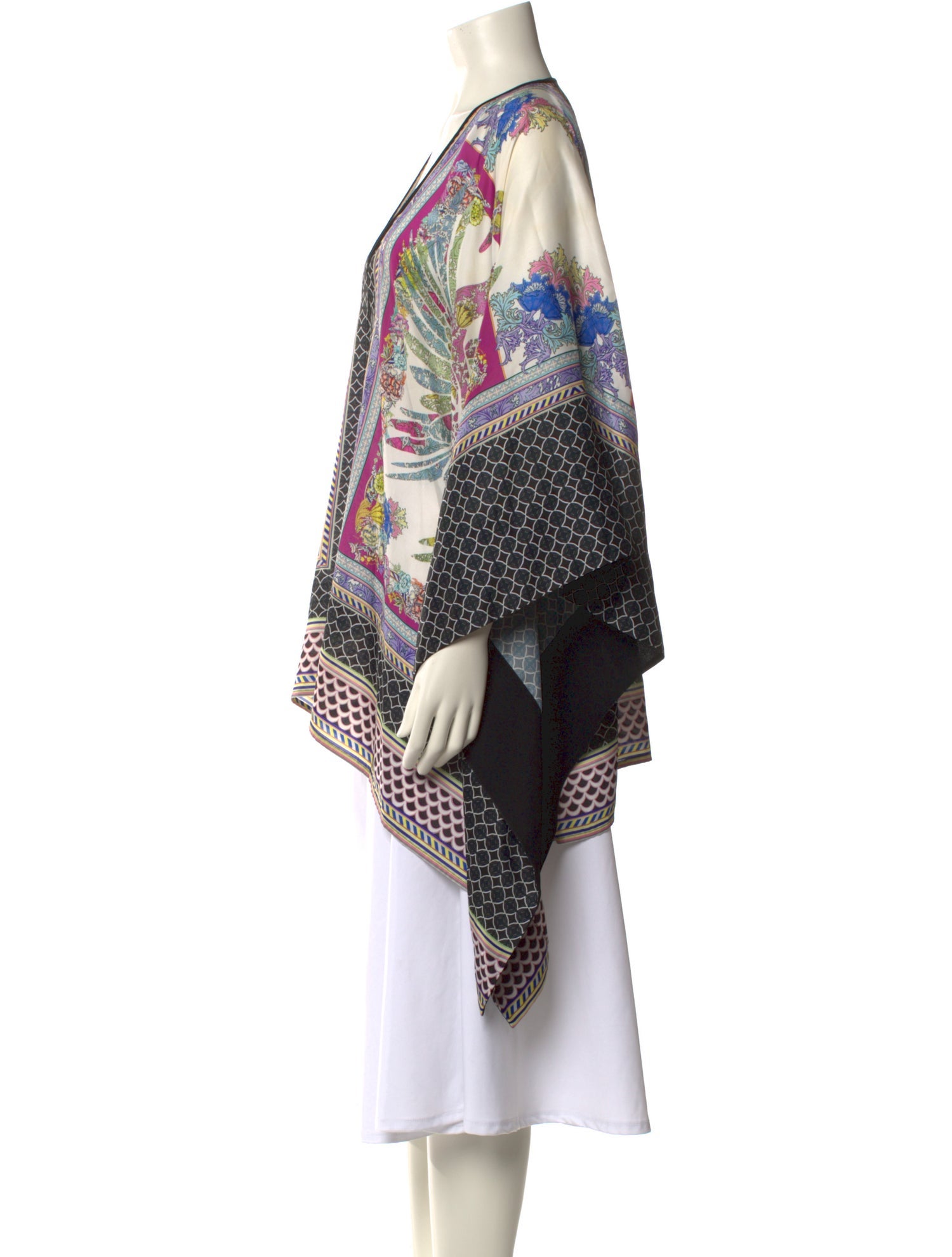 Just Cavalli Printed V-Neck Tunic