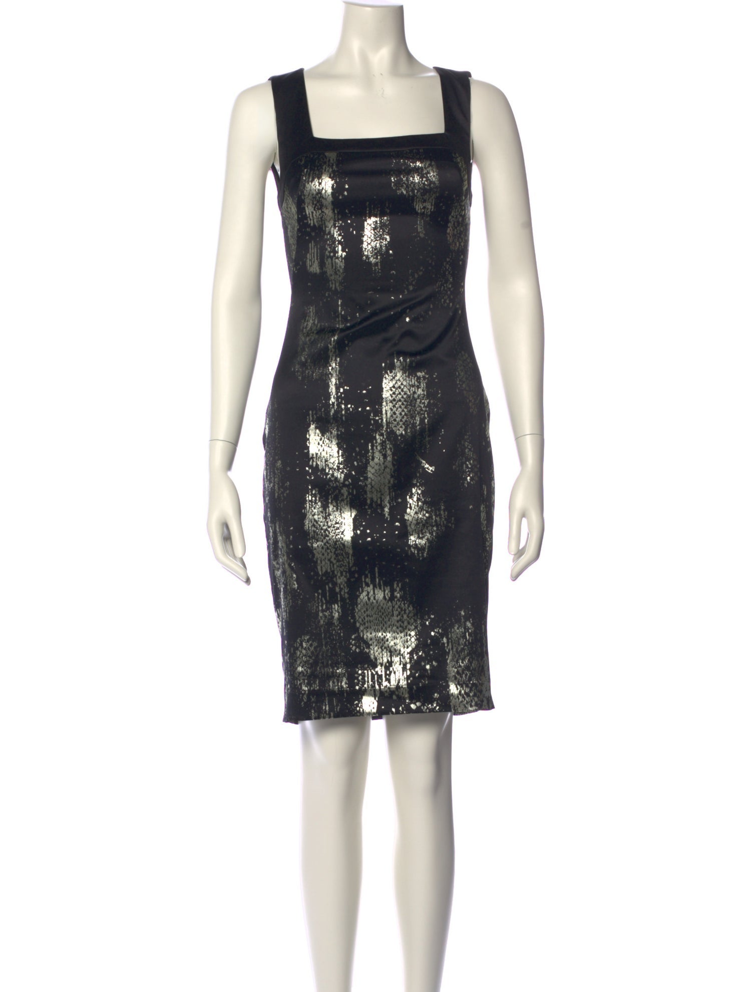 Just Cavalli Printed Knee-Length Dress