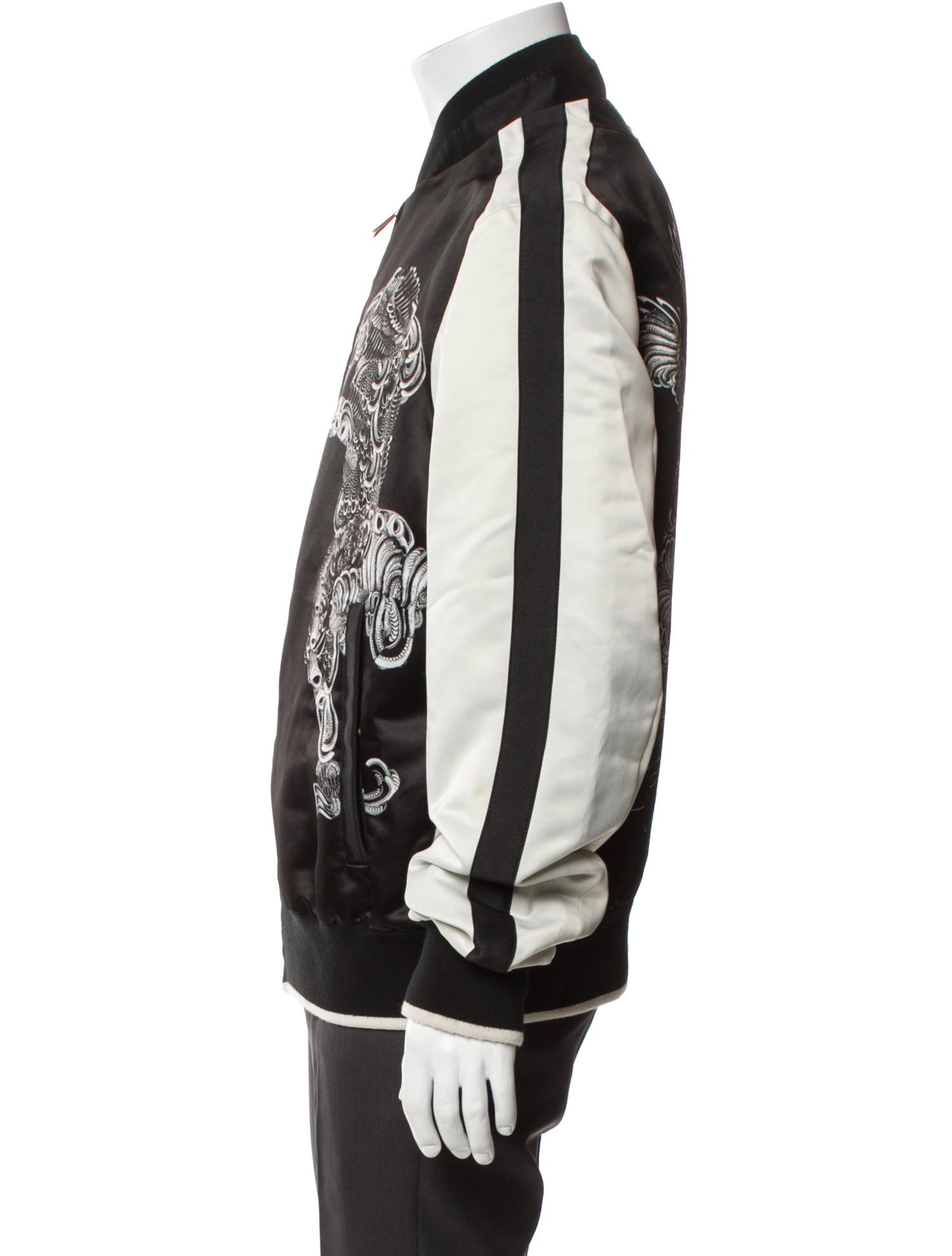 Just Cavalli Graphic Print Bomber Jacket