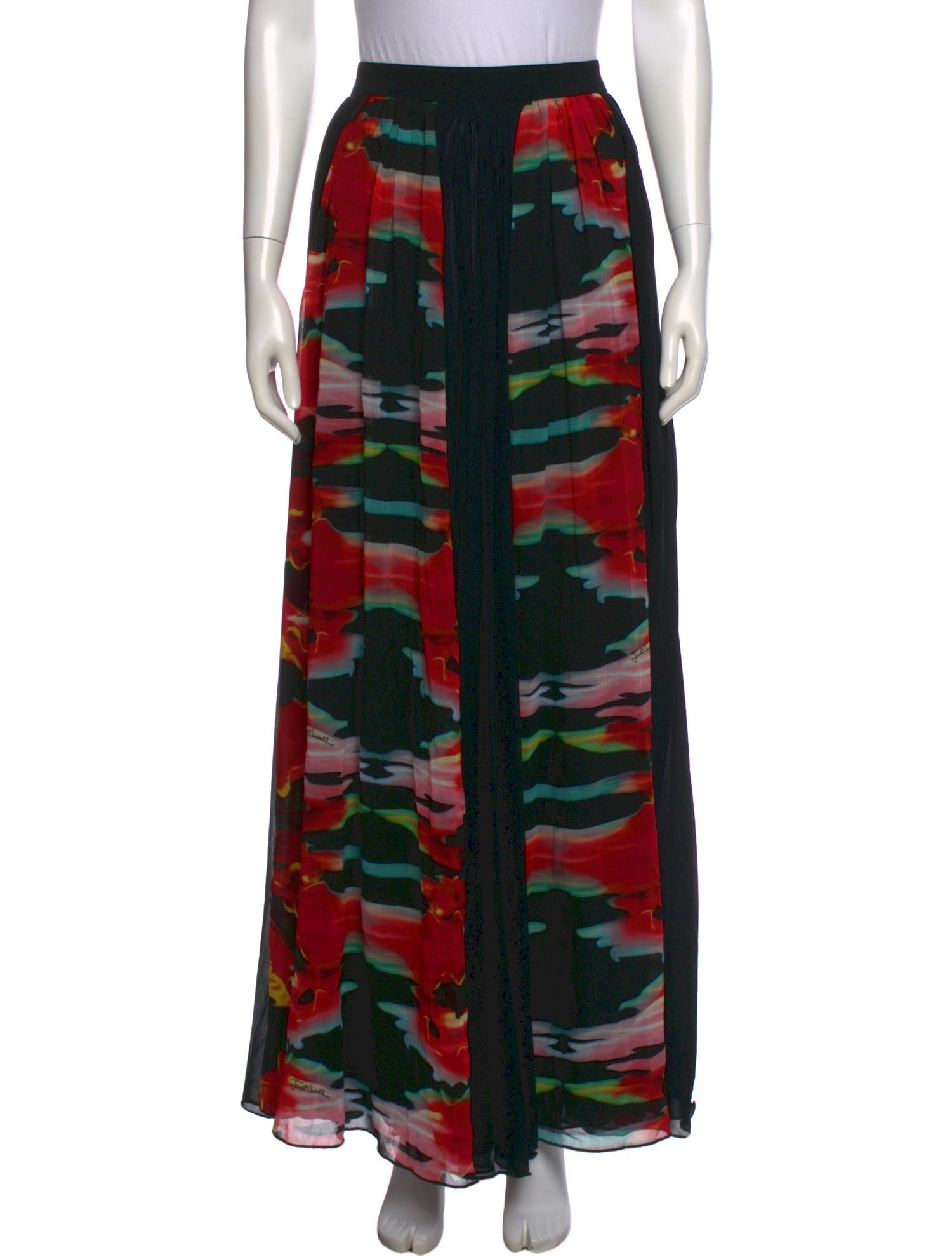 Just Cavalli Printed Long Skirt