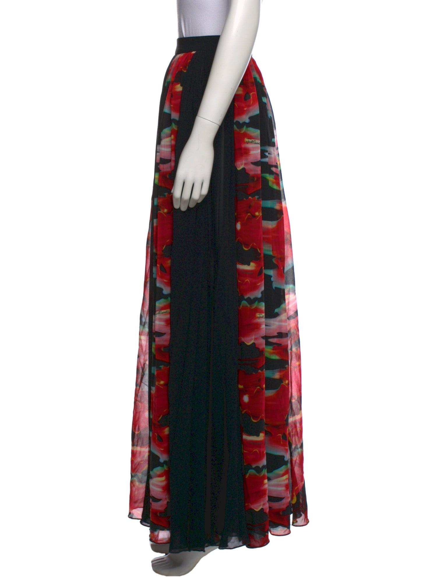 Just Cavalli Printed Long Skirt
