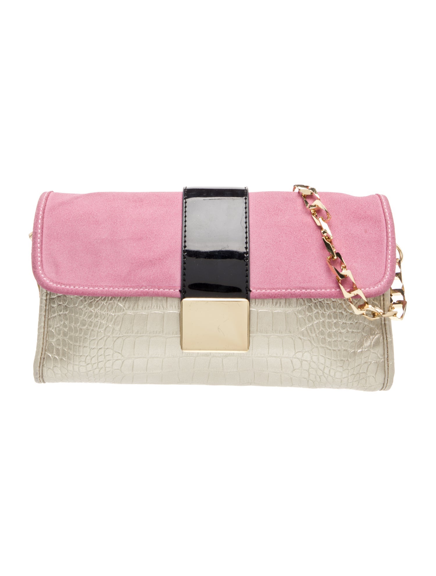 Just Cavalli Leather Shoulder Bag