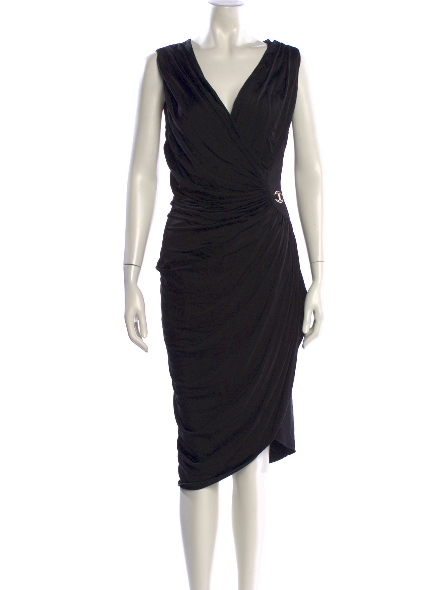 Just Cavalli V-Neck Mini Dress