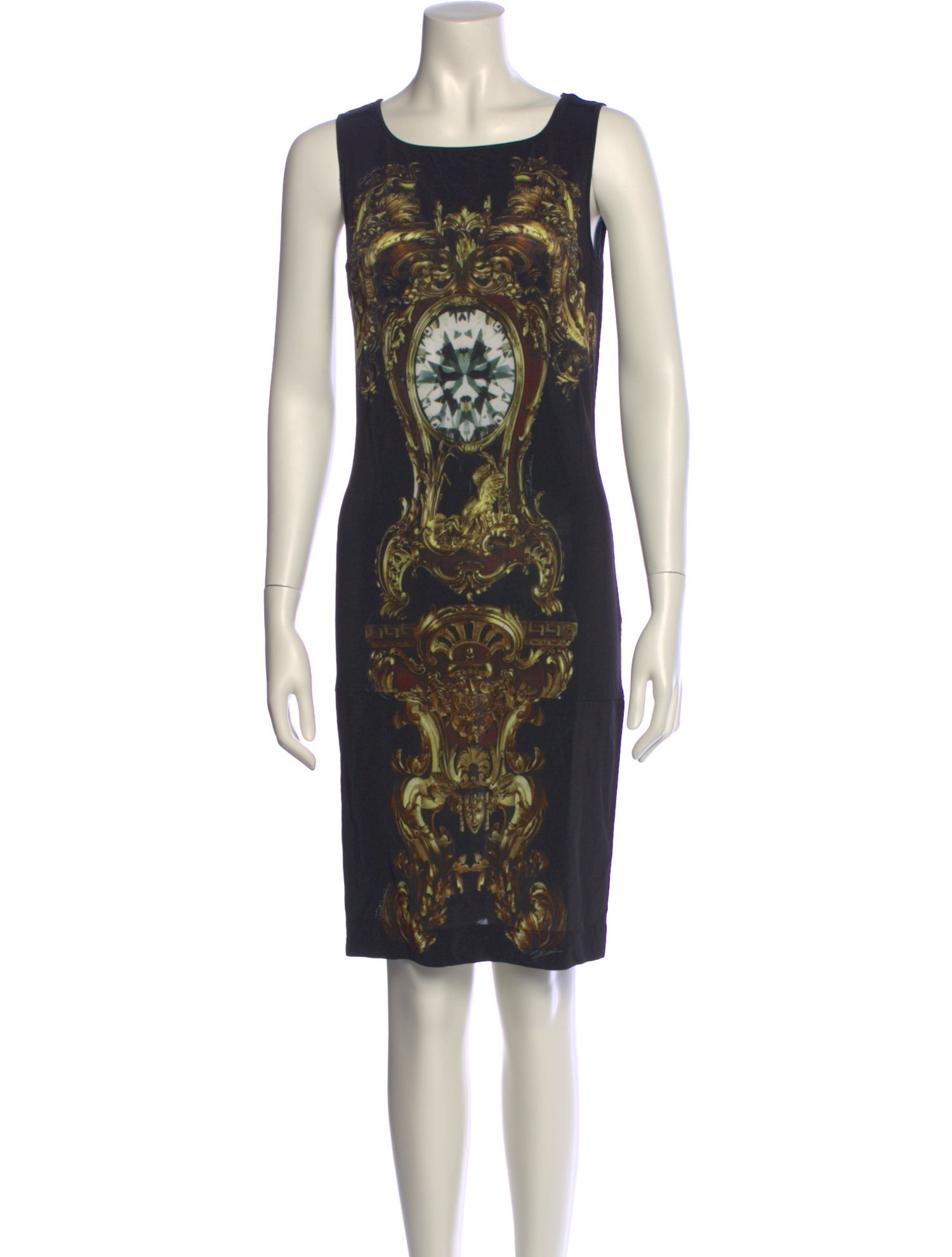 Just Cavalli Paisley Print Knee-Length Dress