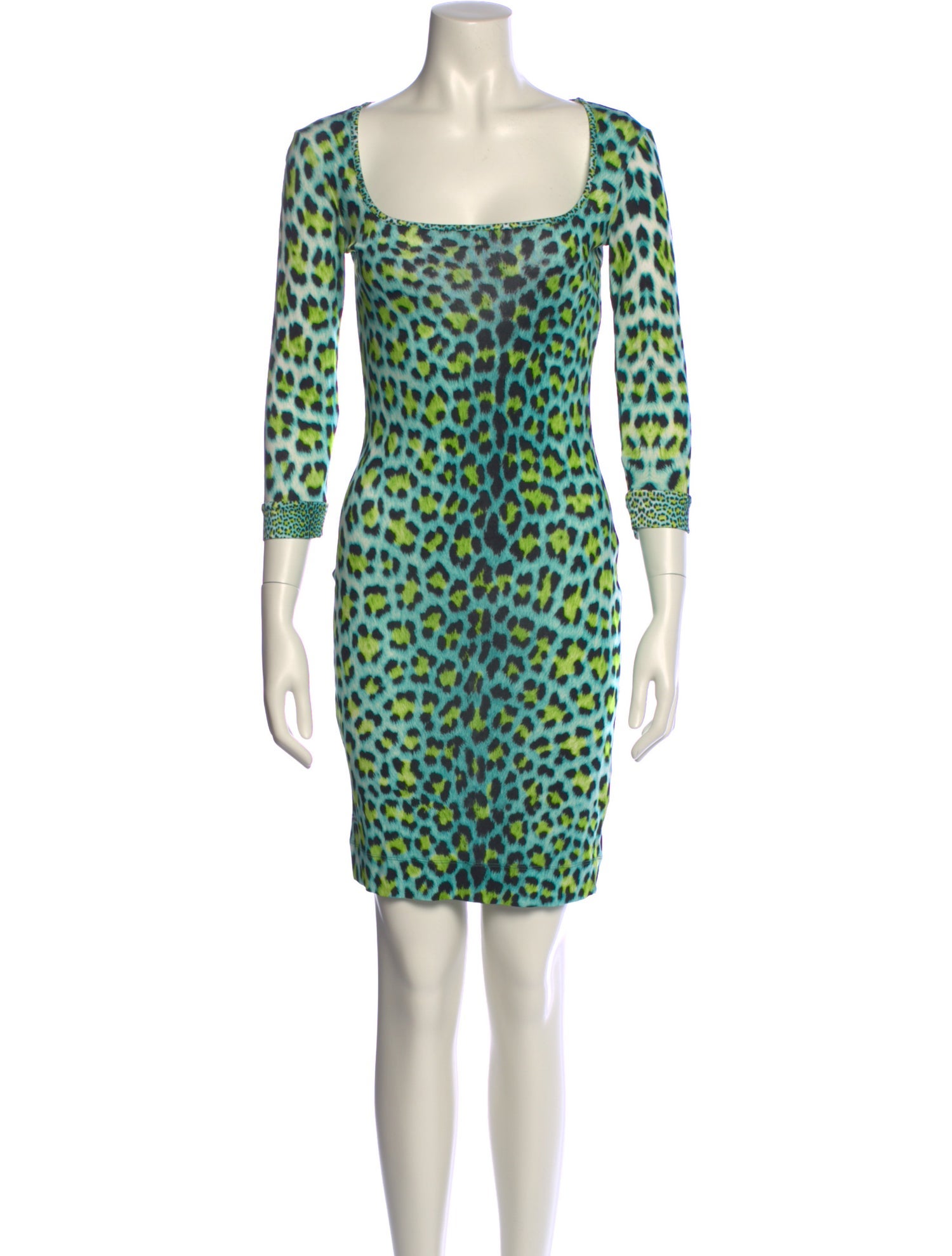 Just Cavalli Animal Print Mini Dress